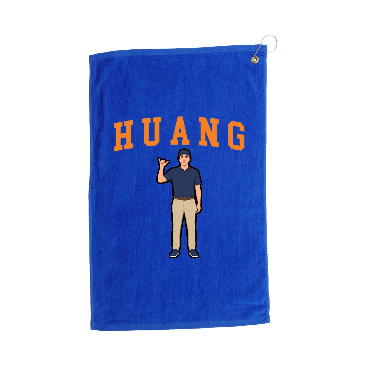 Golf Towel — Shirsey in Royal