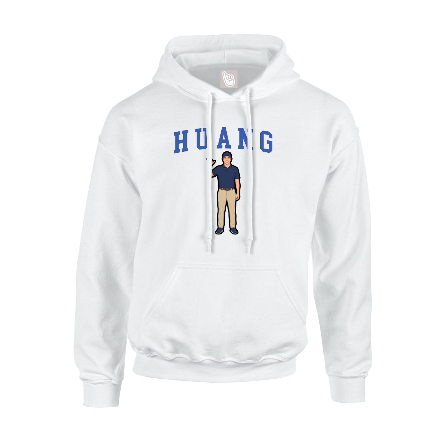 Hoodie — Shirsey in White
