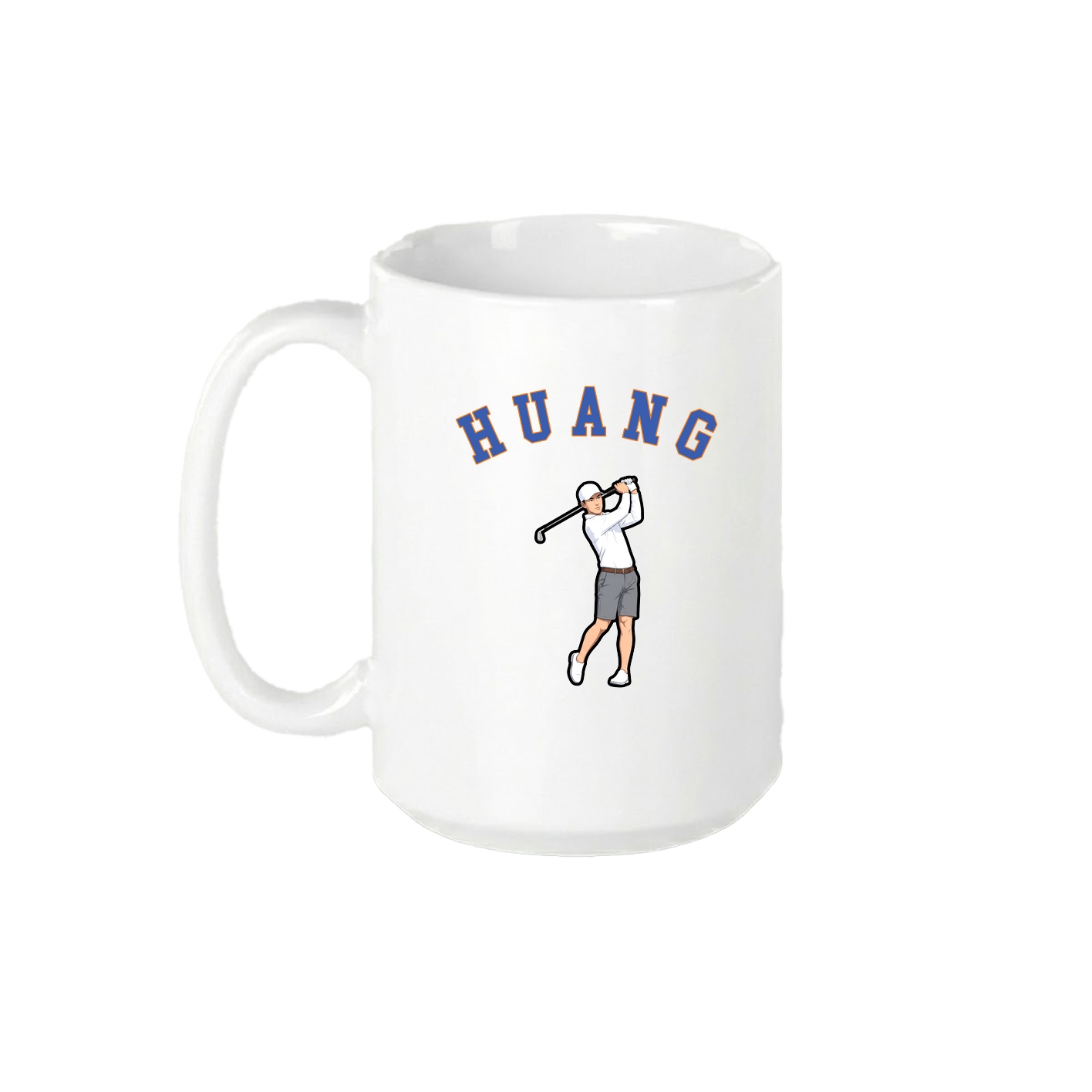 15oz Coffee Mug — Shirsey Arch in White