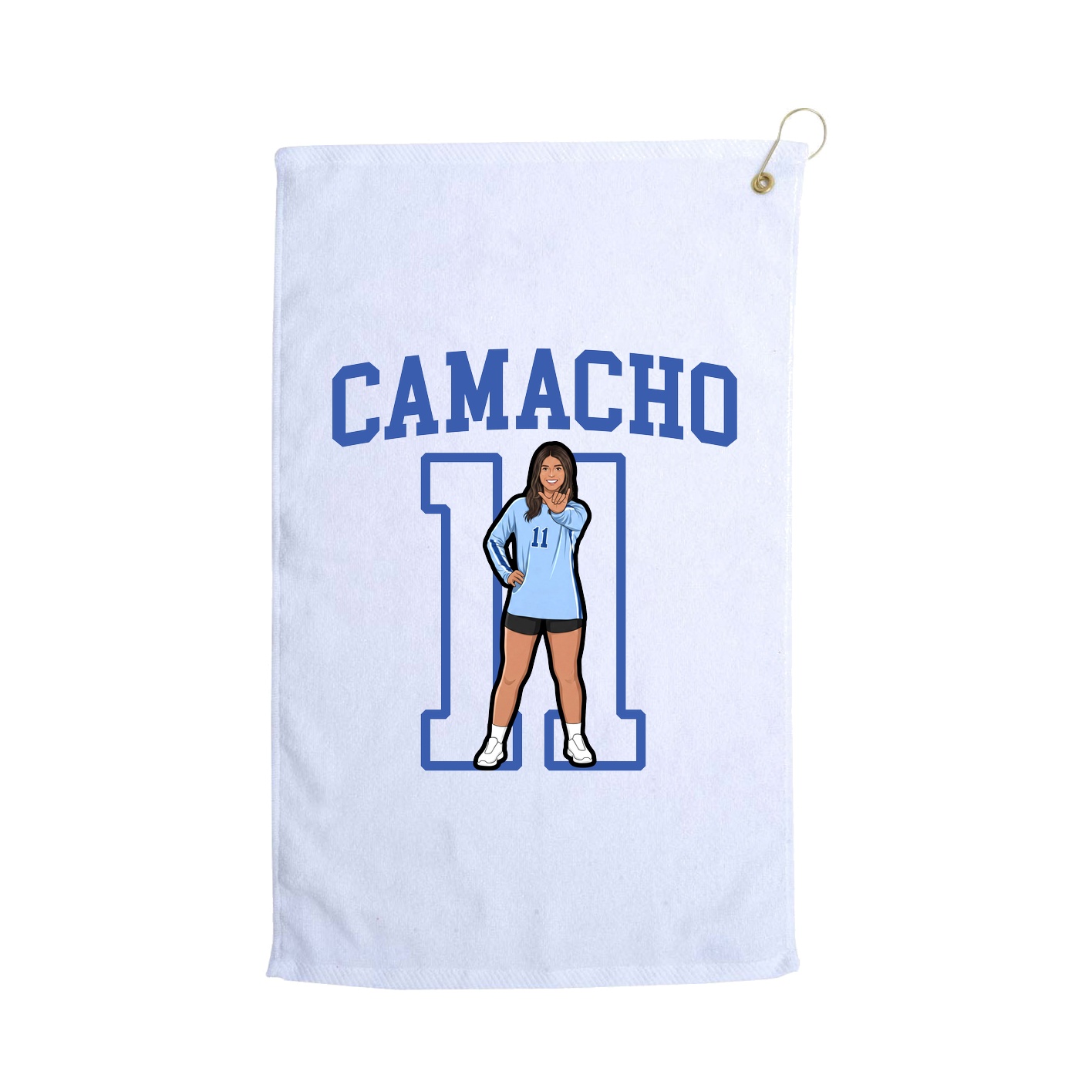 Golf Towel — Shirsey in White