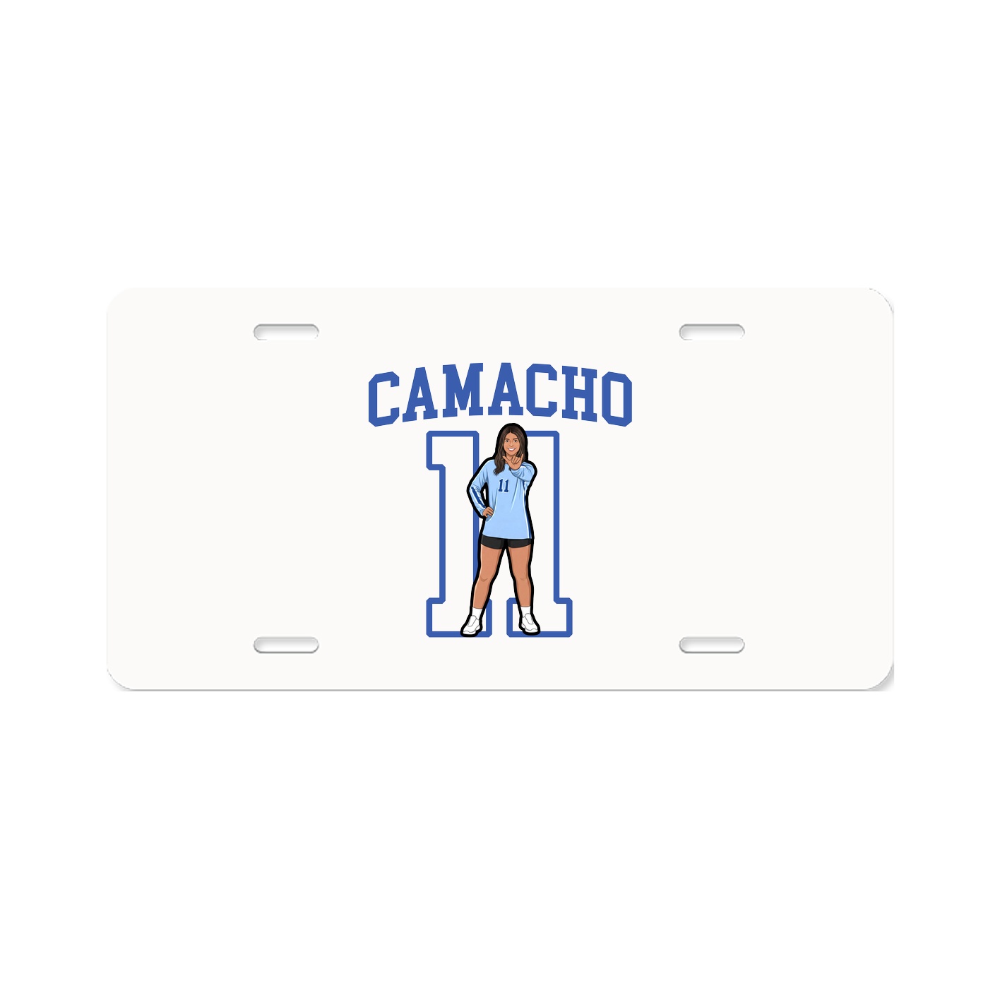 Aluminum License Plate