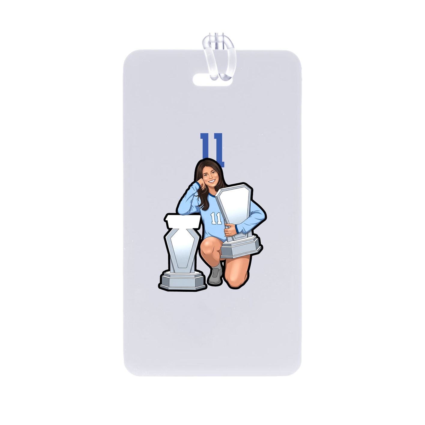 Bag Tag — Number Top in Classic