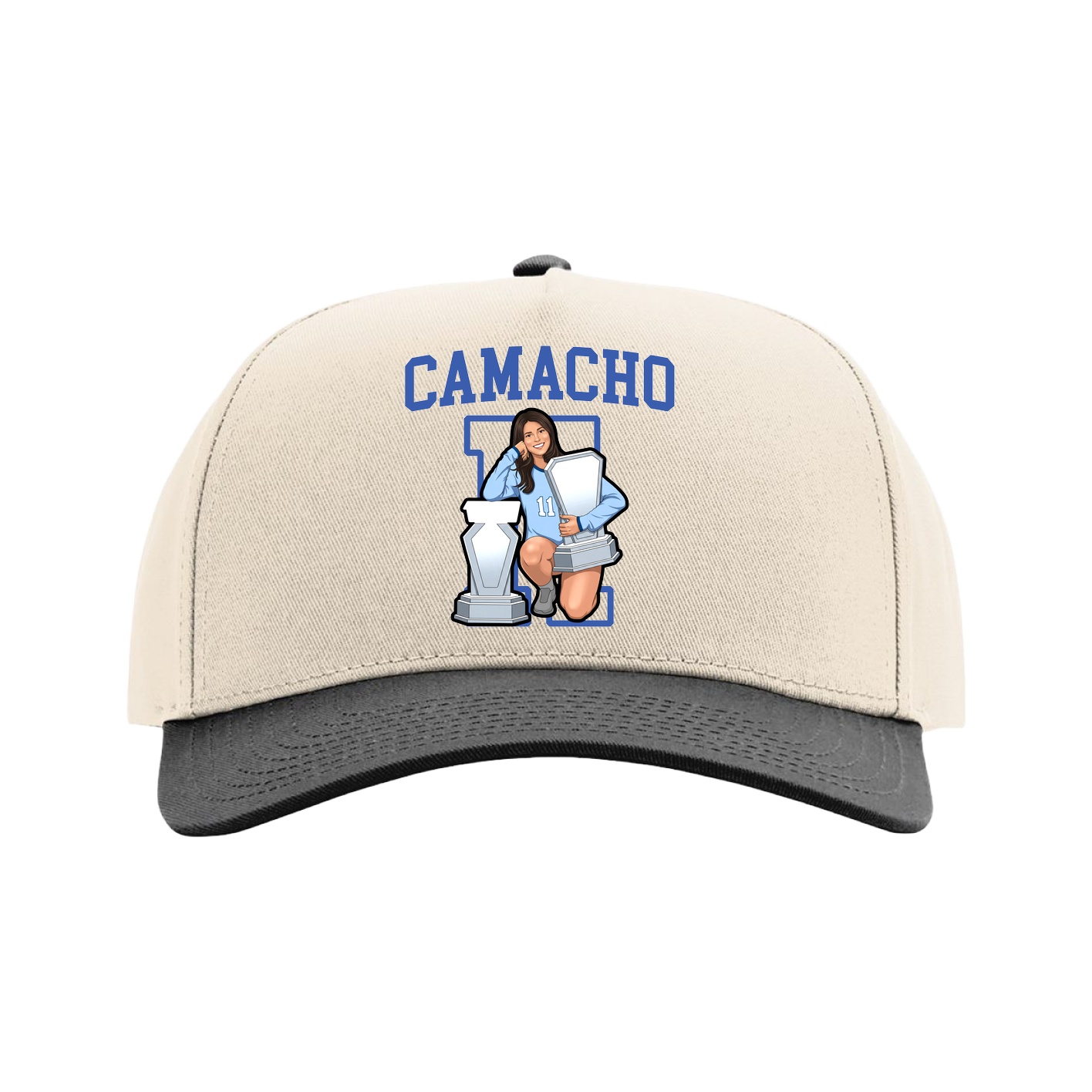 Full Fabric Five-Panel Champ Cap