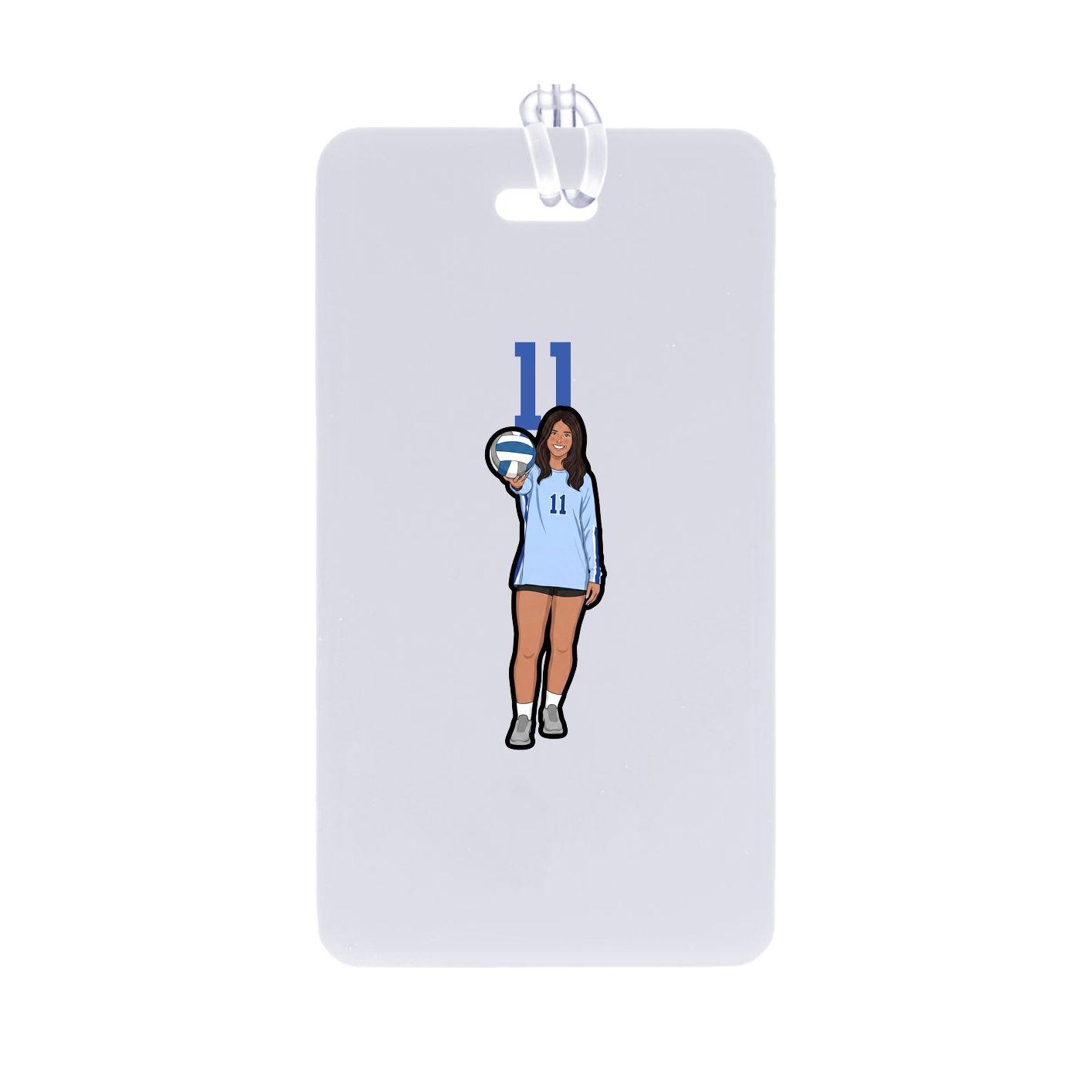 Bag Tag — Number Top in Classic