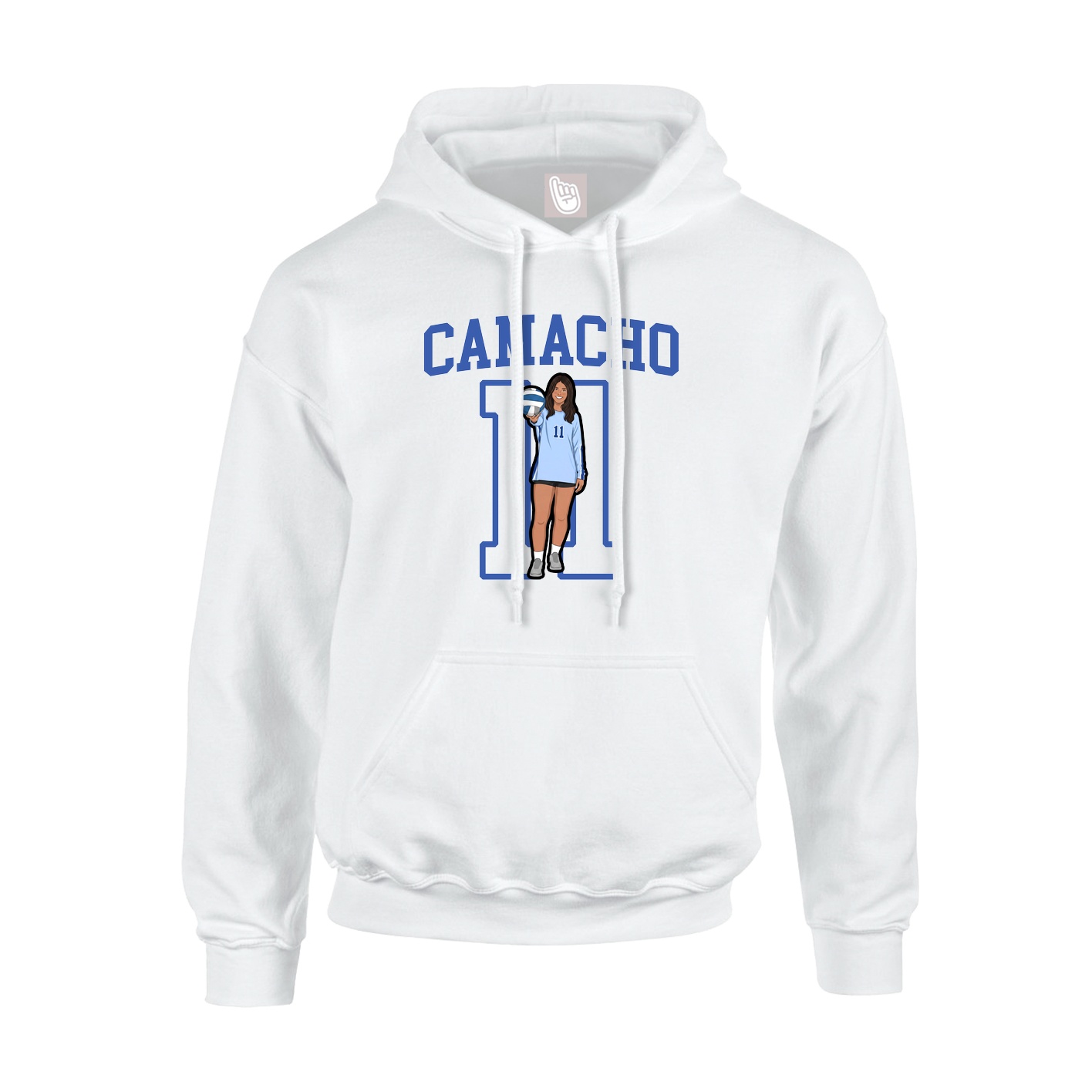 Youth Hoodie — Shirsey in White