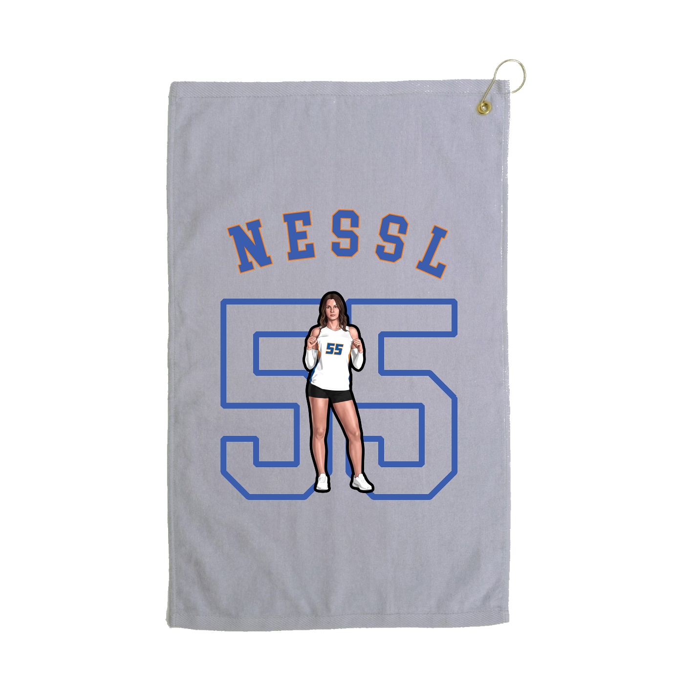 Golf Towel — Shirsey Arch in Grey