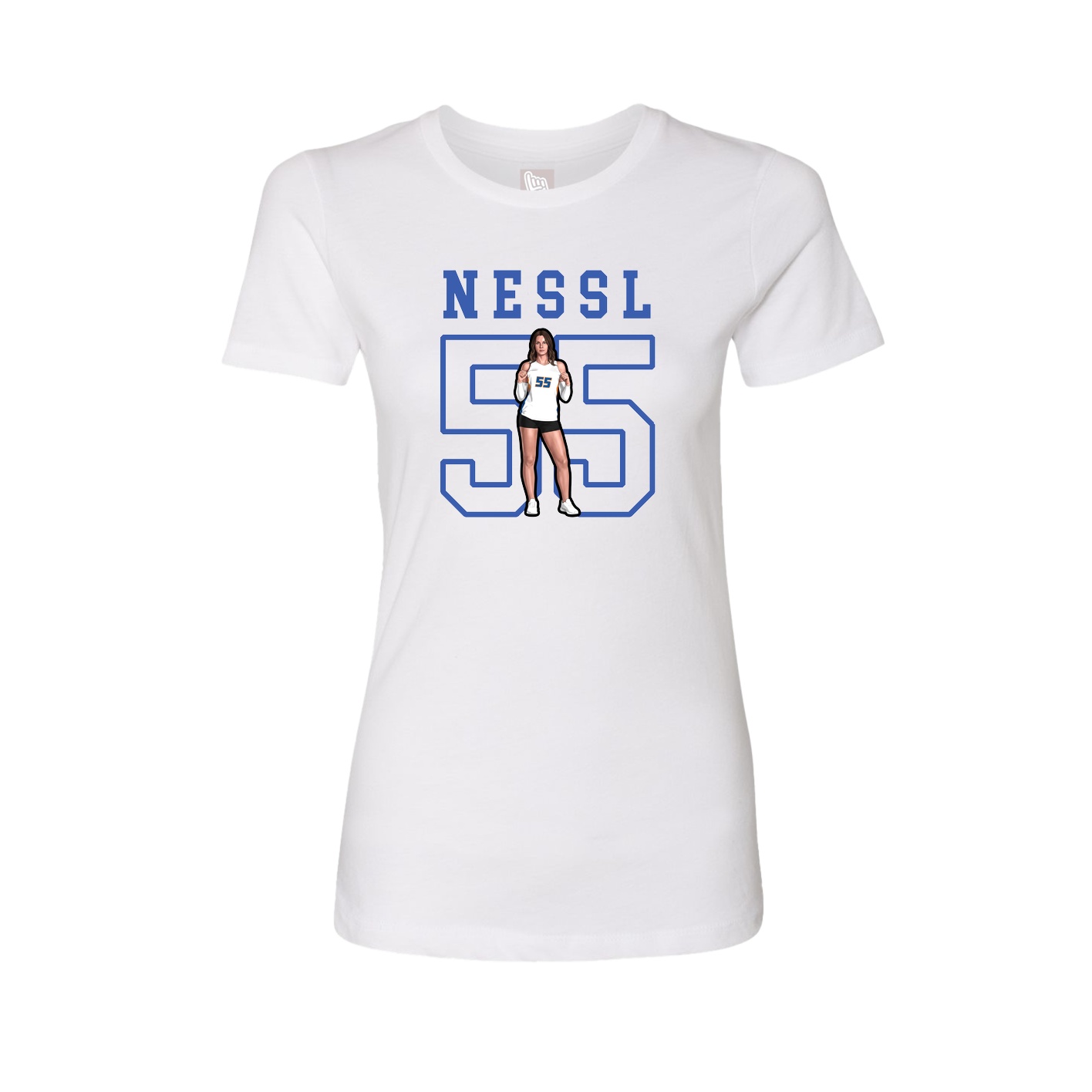 Fitted Women's Tee — Shirsey in White