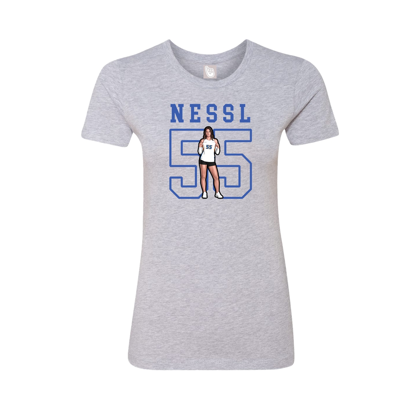 Womens Tee — Shirsey in Grey