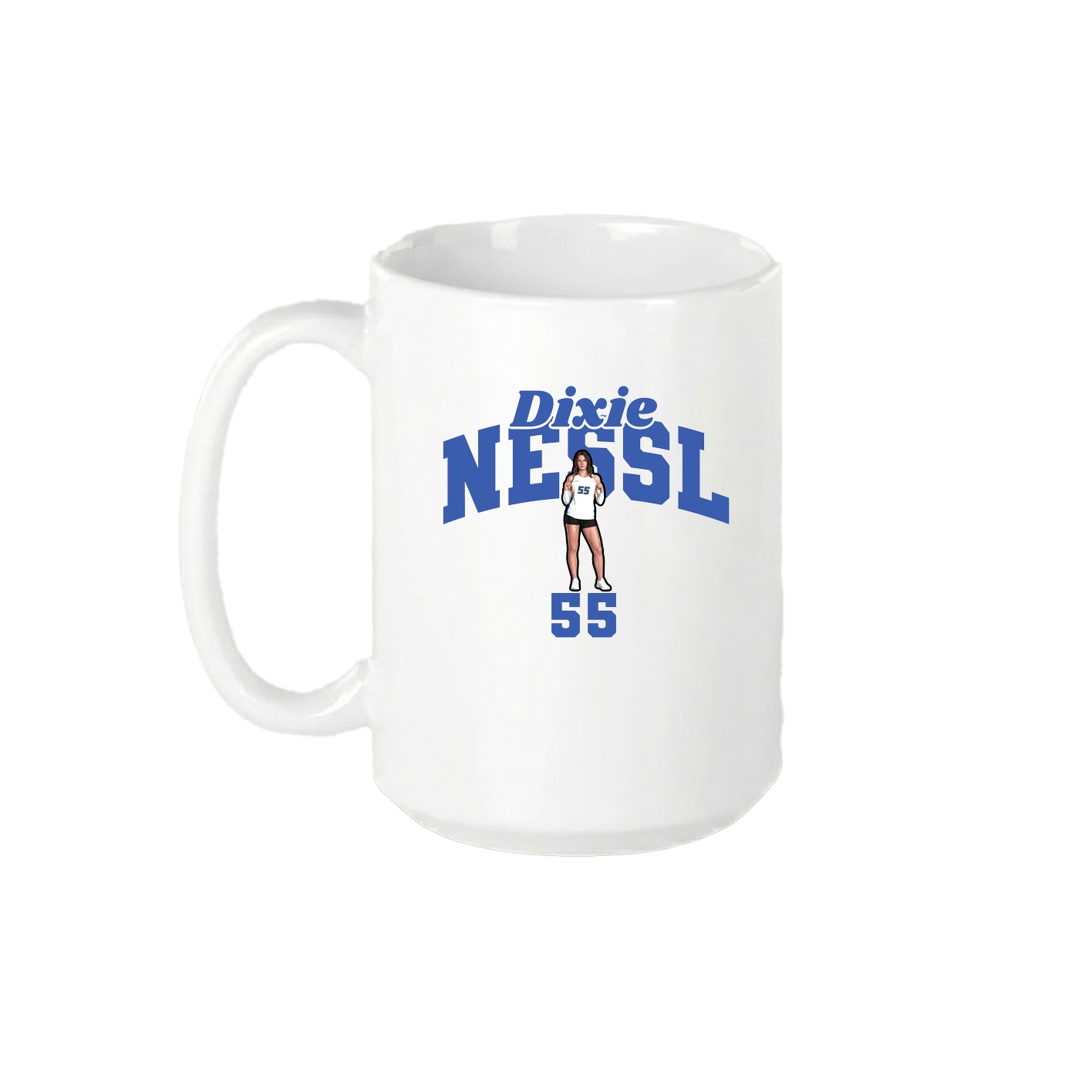 15oz Coffee Mug — Signature Arch in White