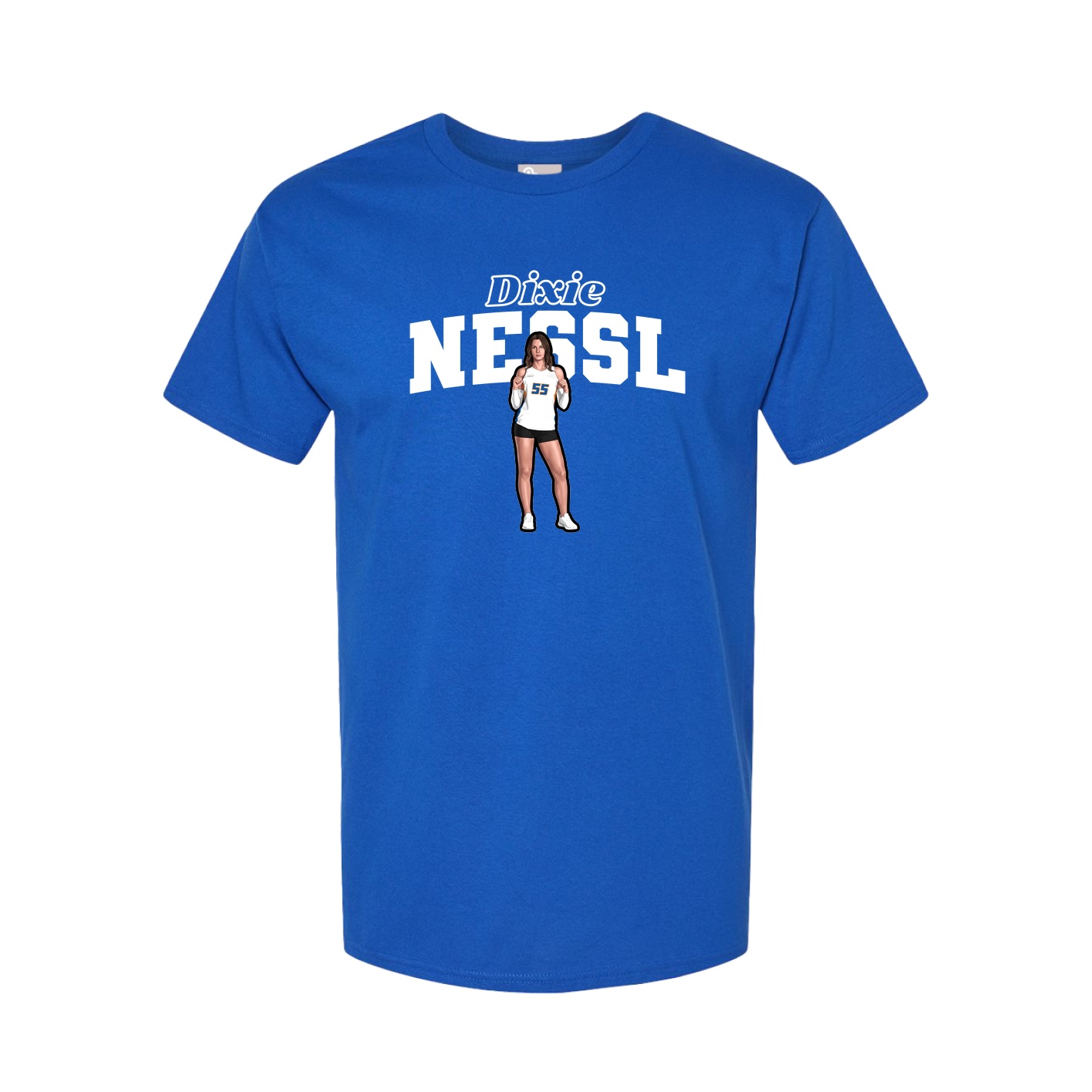 Tee — Name Arch in Royal
