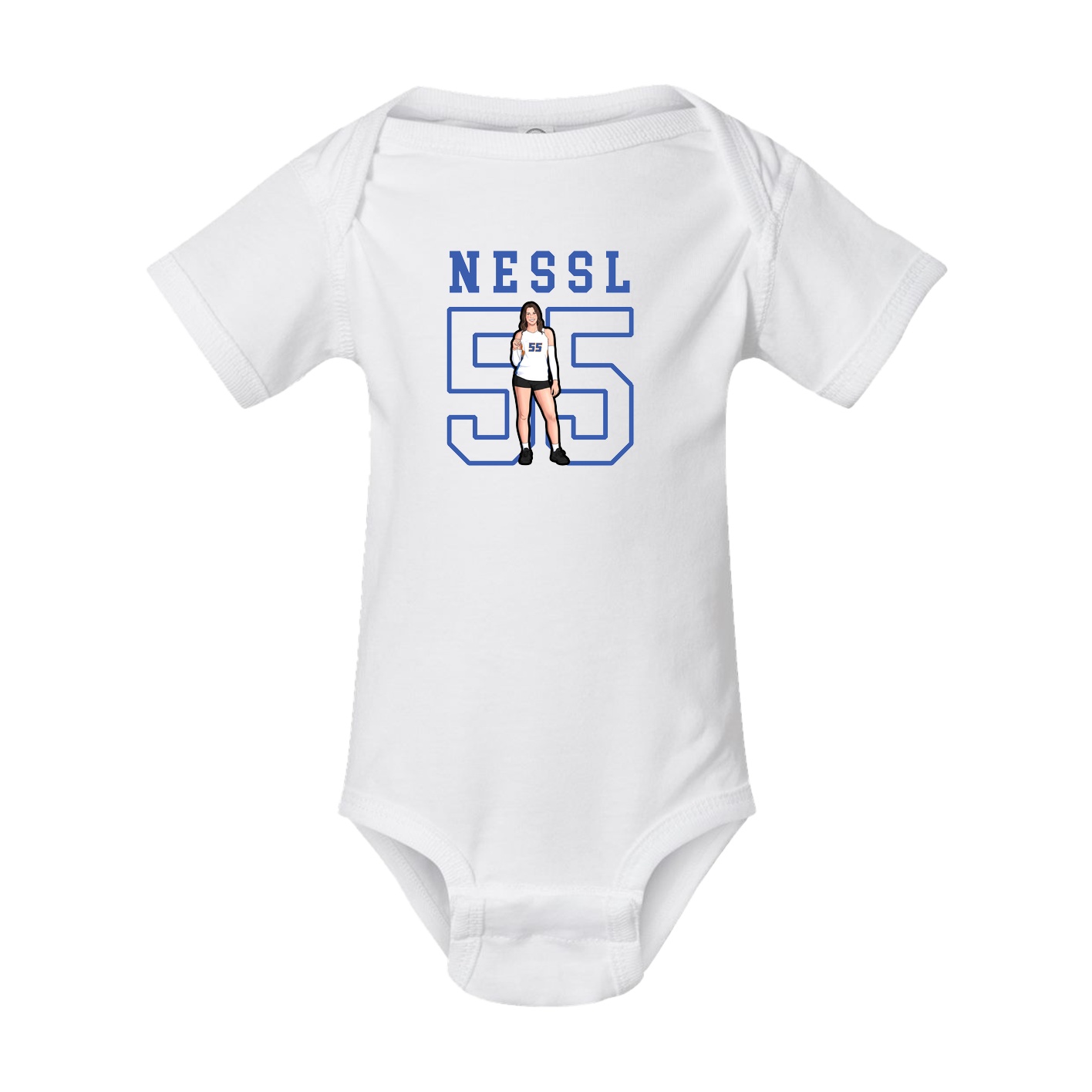 Baby Onesie — Shirsey in White