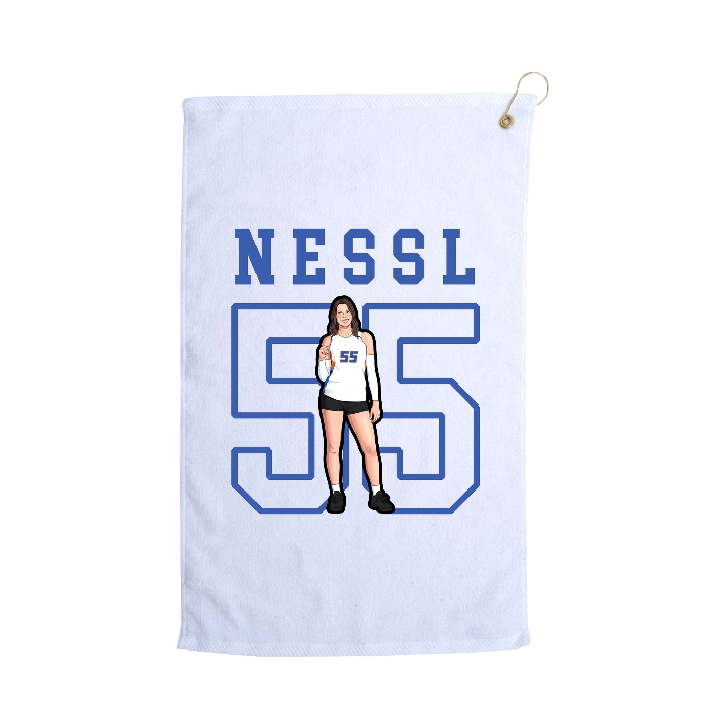 Golf Towel — Shirsey in White