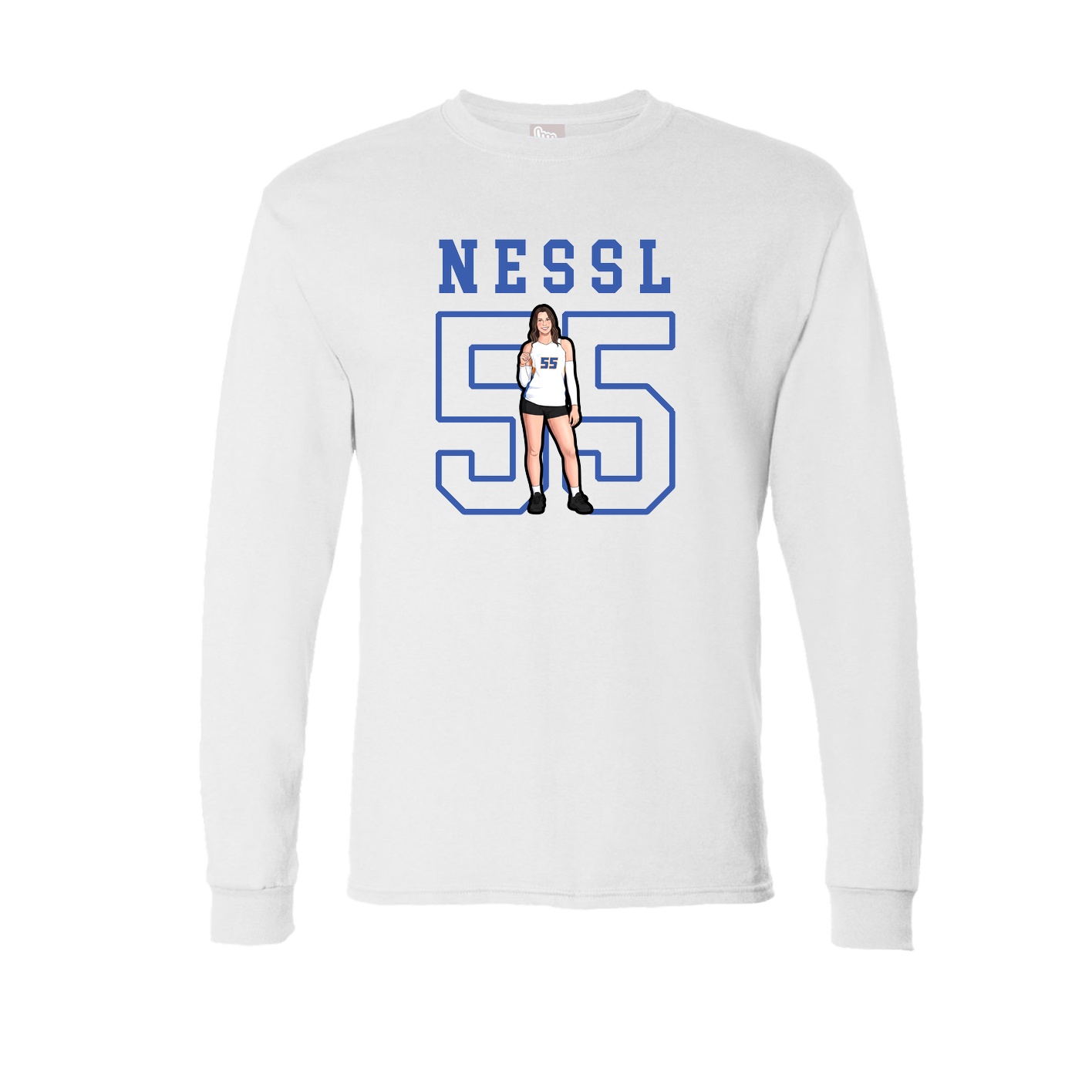 Long Sleeve Tee — Shirsey in White
