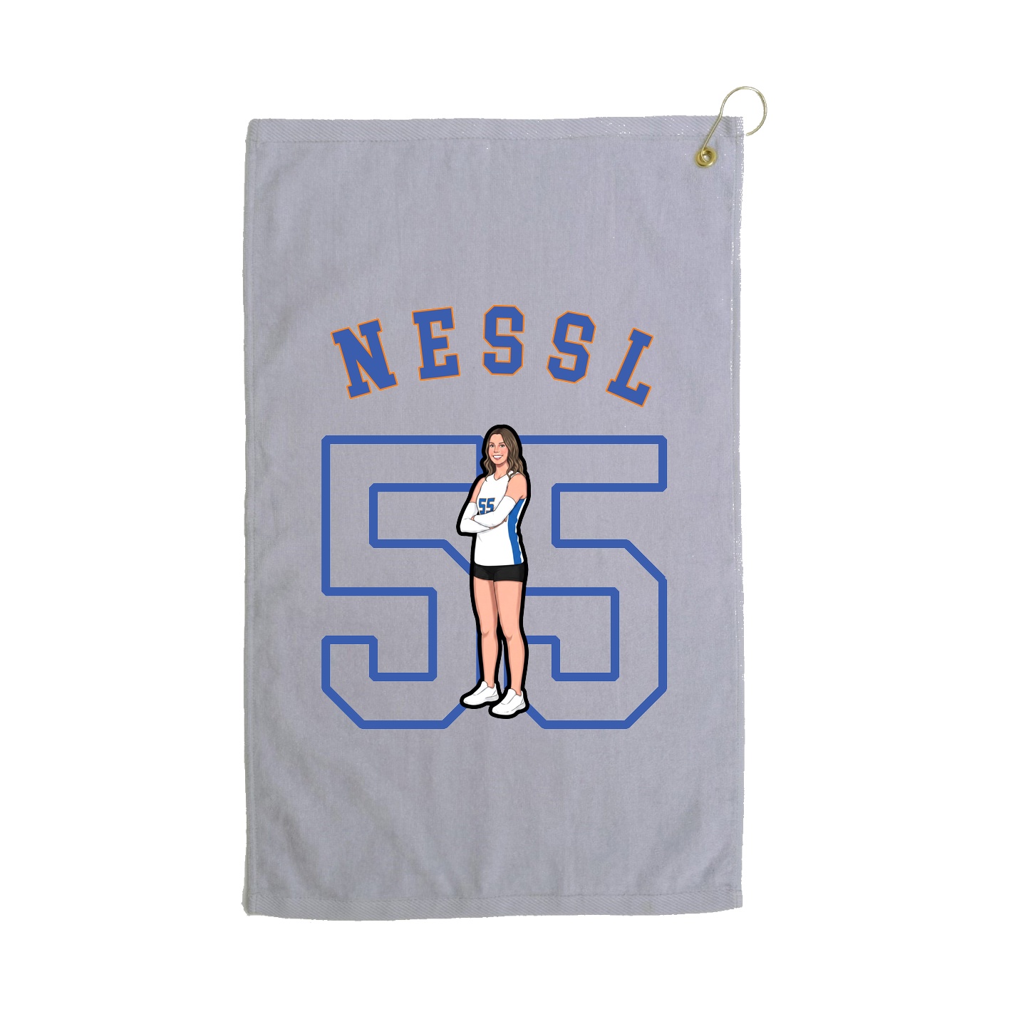 Golf Towel — Shirsey Arch in Grey