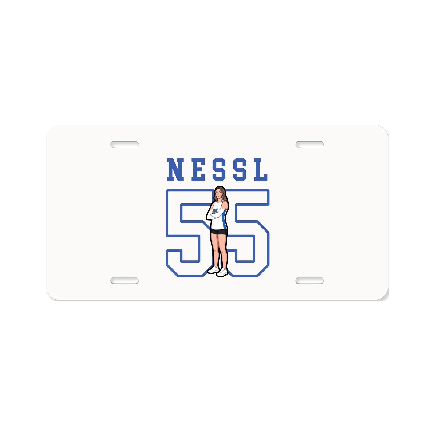 License Plate — Shirsey in Classic