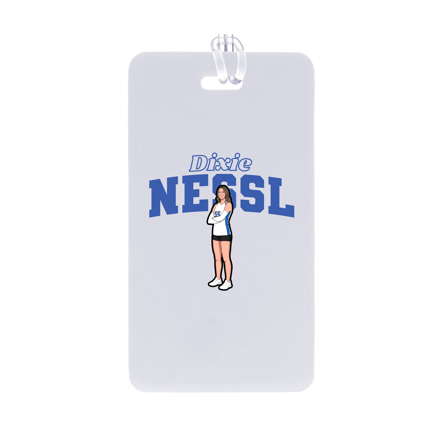 Bag Tag — Name Arch in Classic