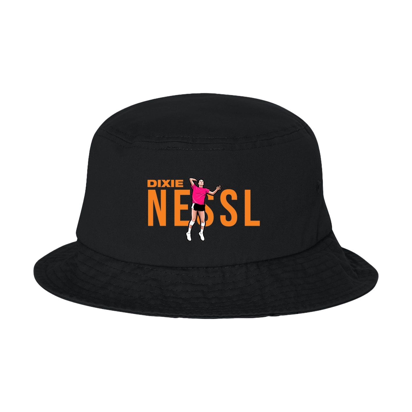 Bucket Cap — Player Name in Black
