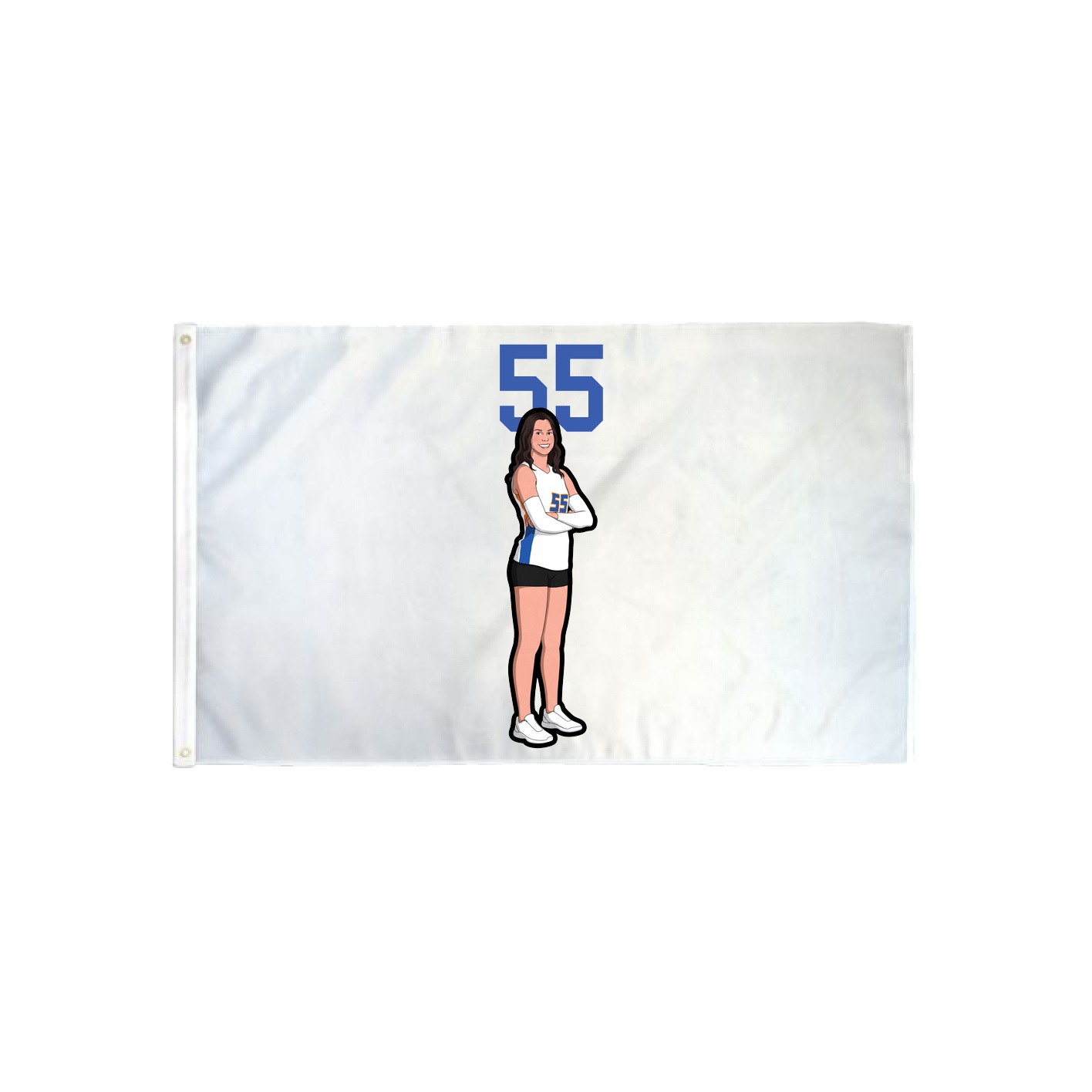 3x5 Flag — Number Top in Classic