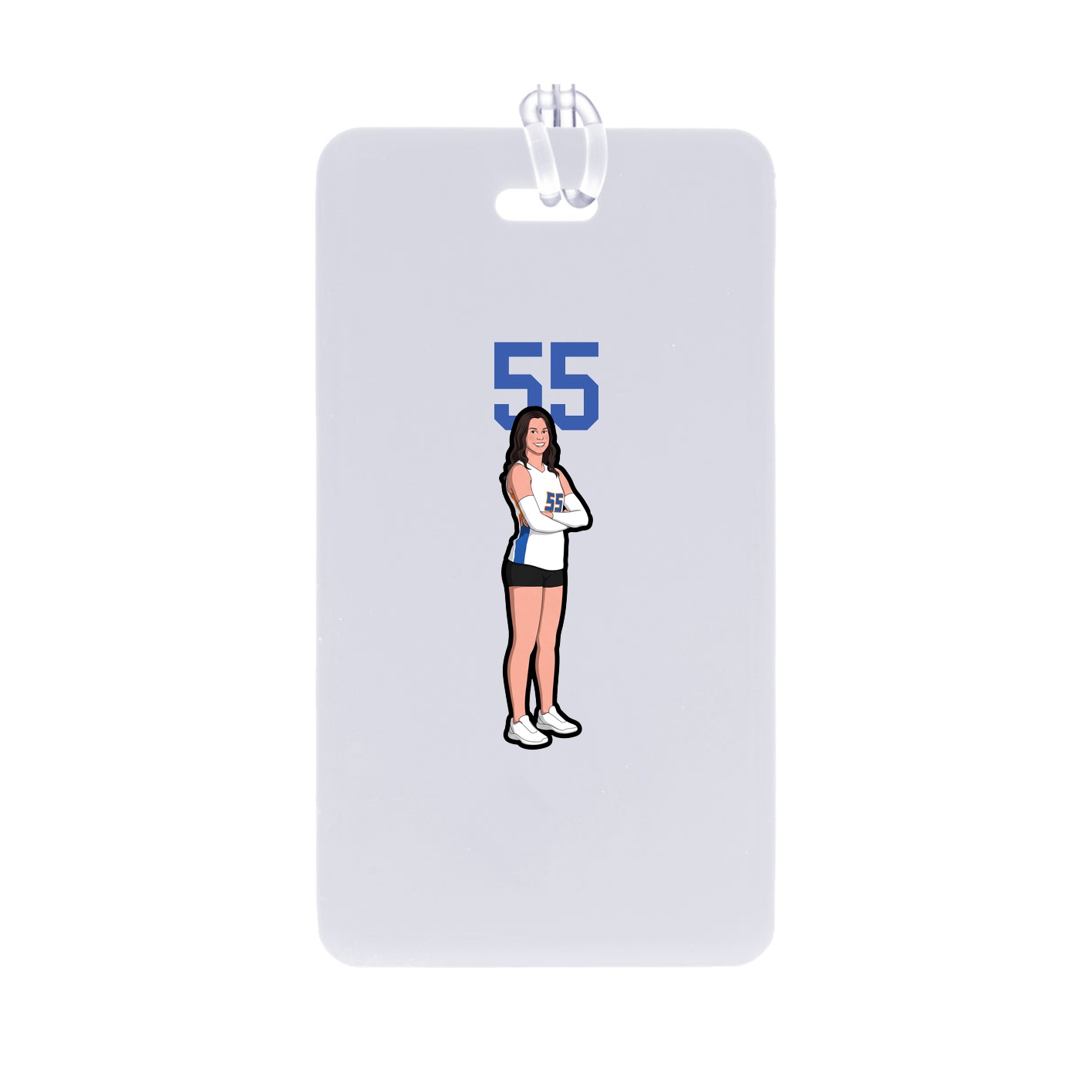 Bag Tag — Number Top in Classic
