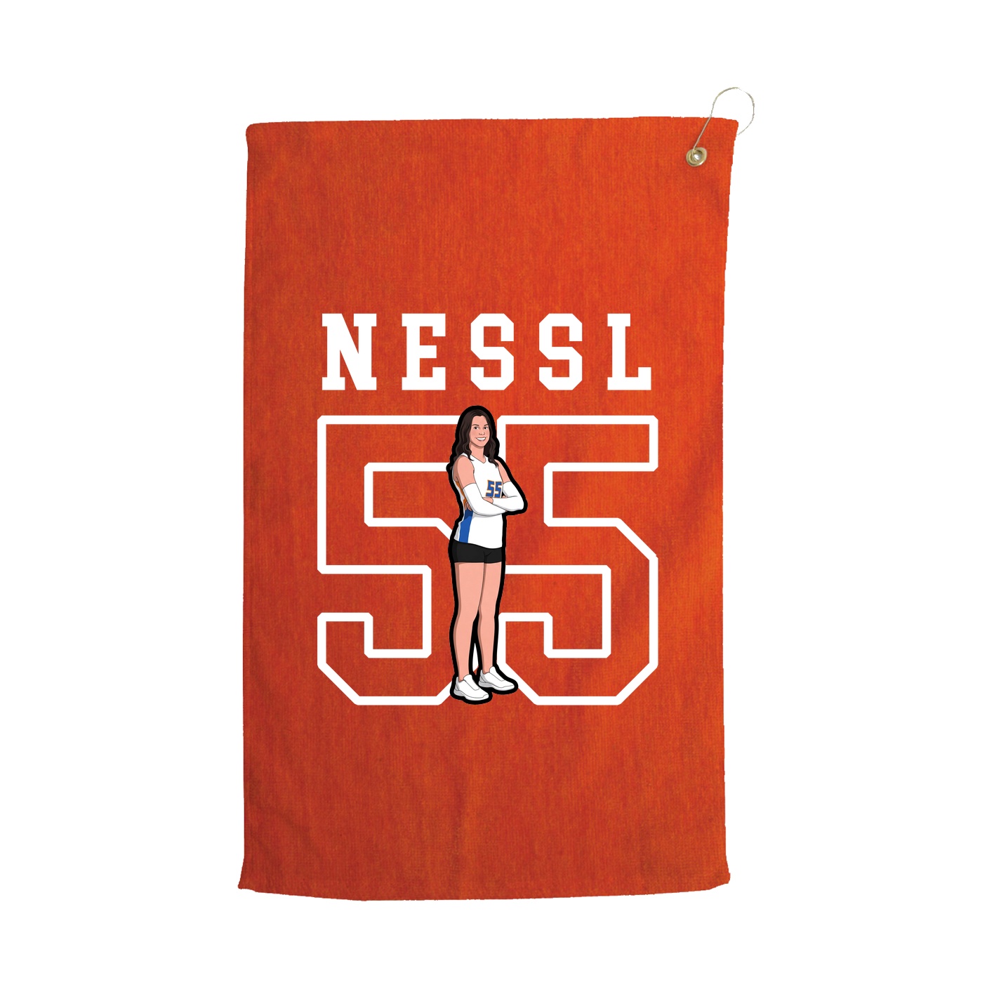 Golf Towel — Shirsey in Orange
