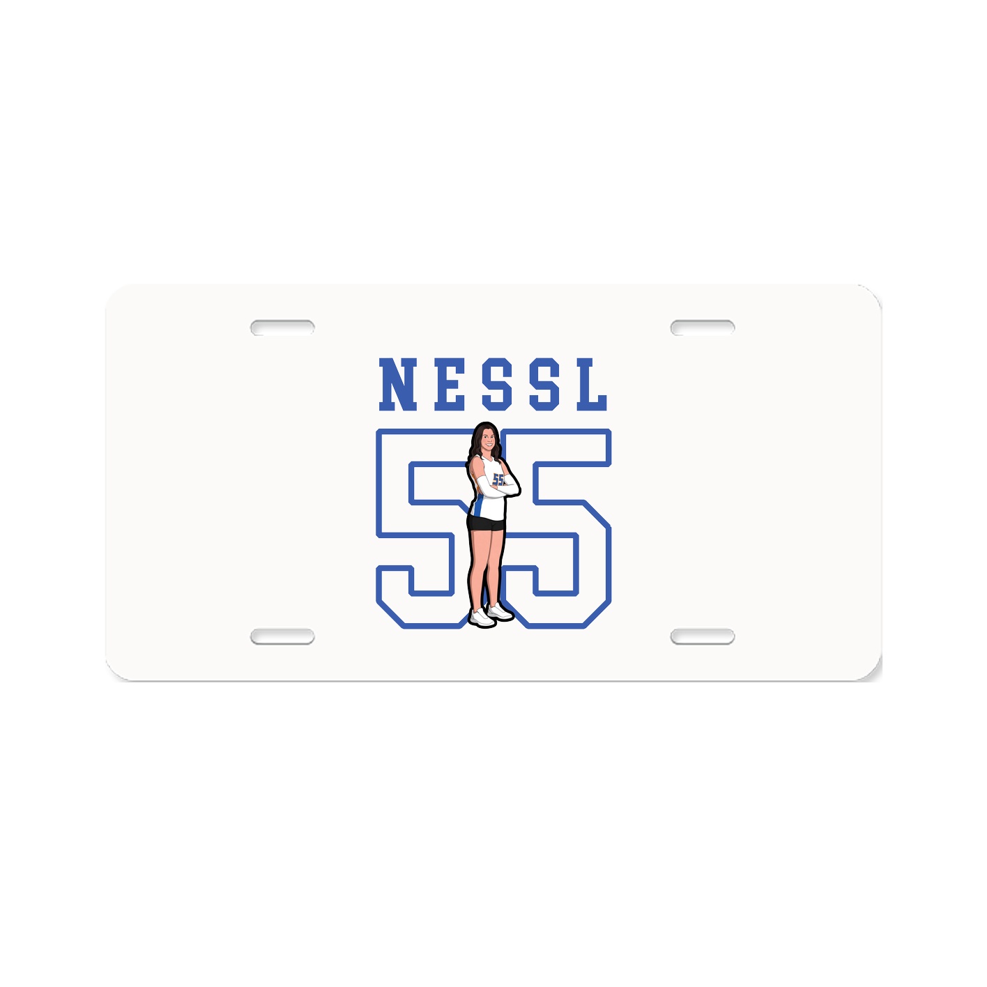 License Plate — Shirsey in Classic
