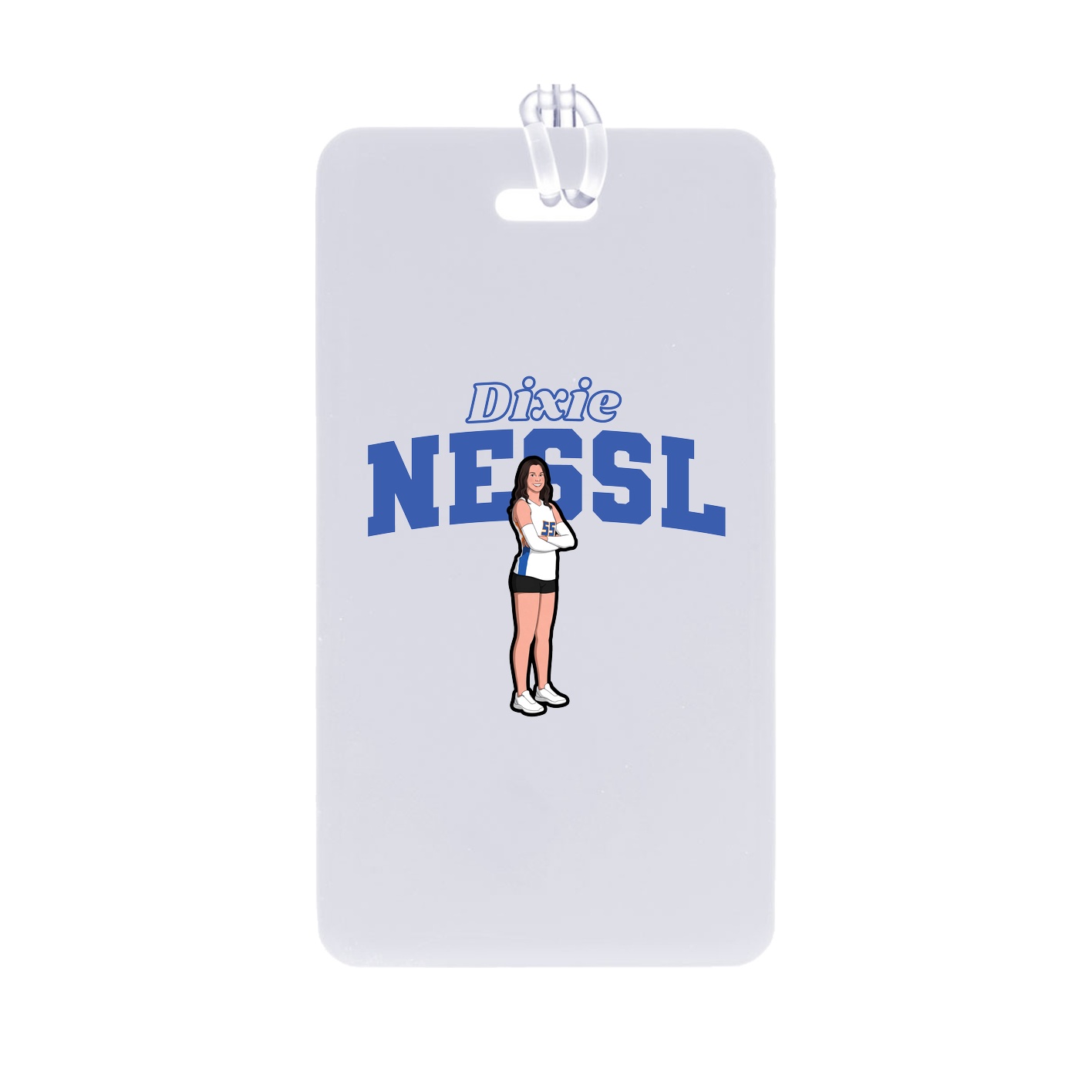 Bag Tag — Name Arch in Classic