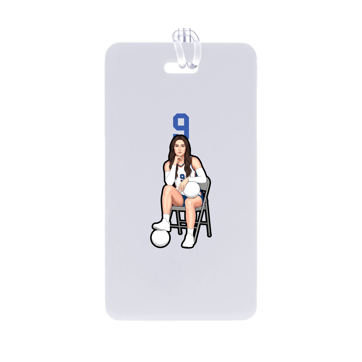 Bag Tag — Number Top in Classic