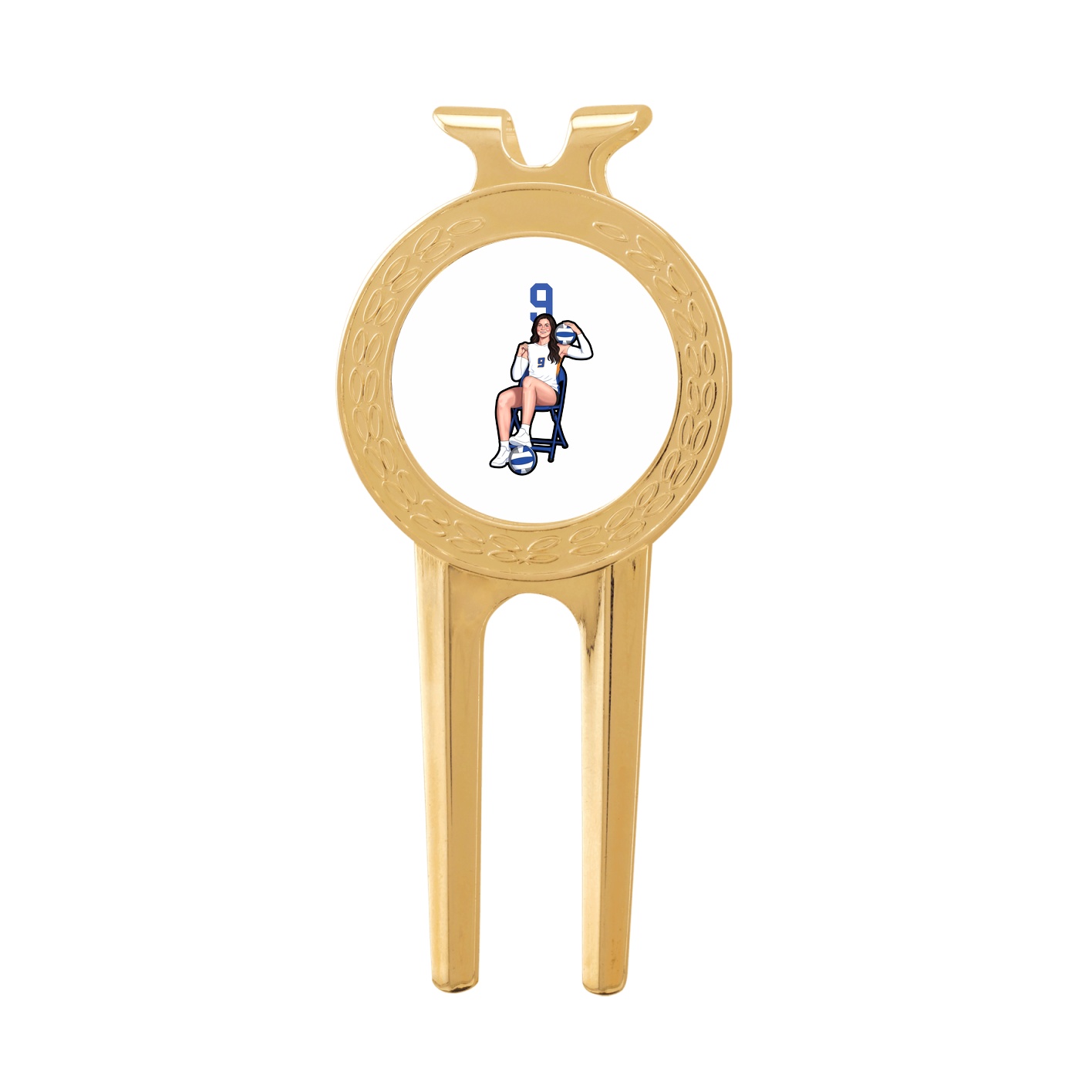 Divot Tool with Ball Marker — Number Top in Classic