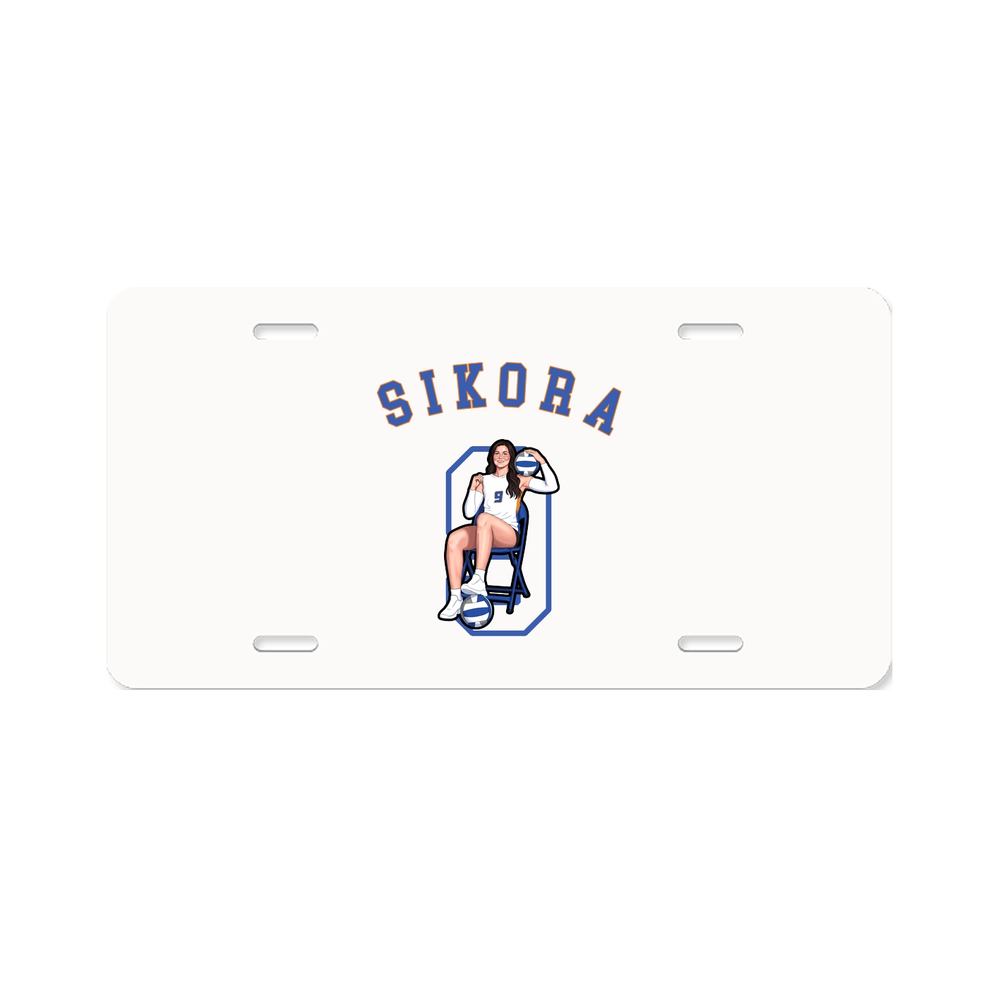 License Plate — Shirsey Arch in Classic