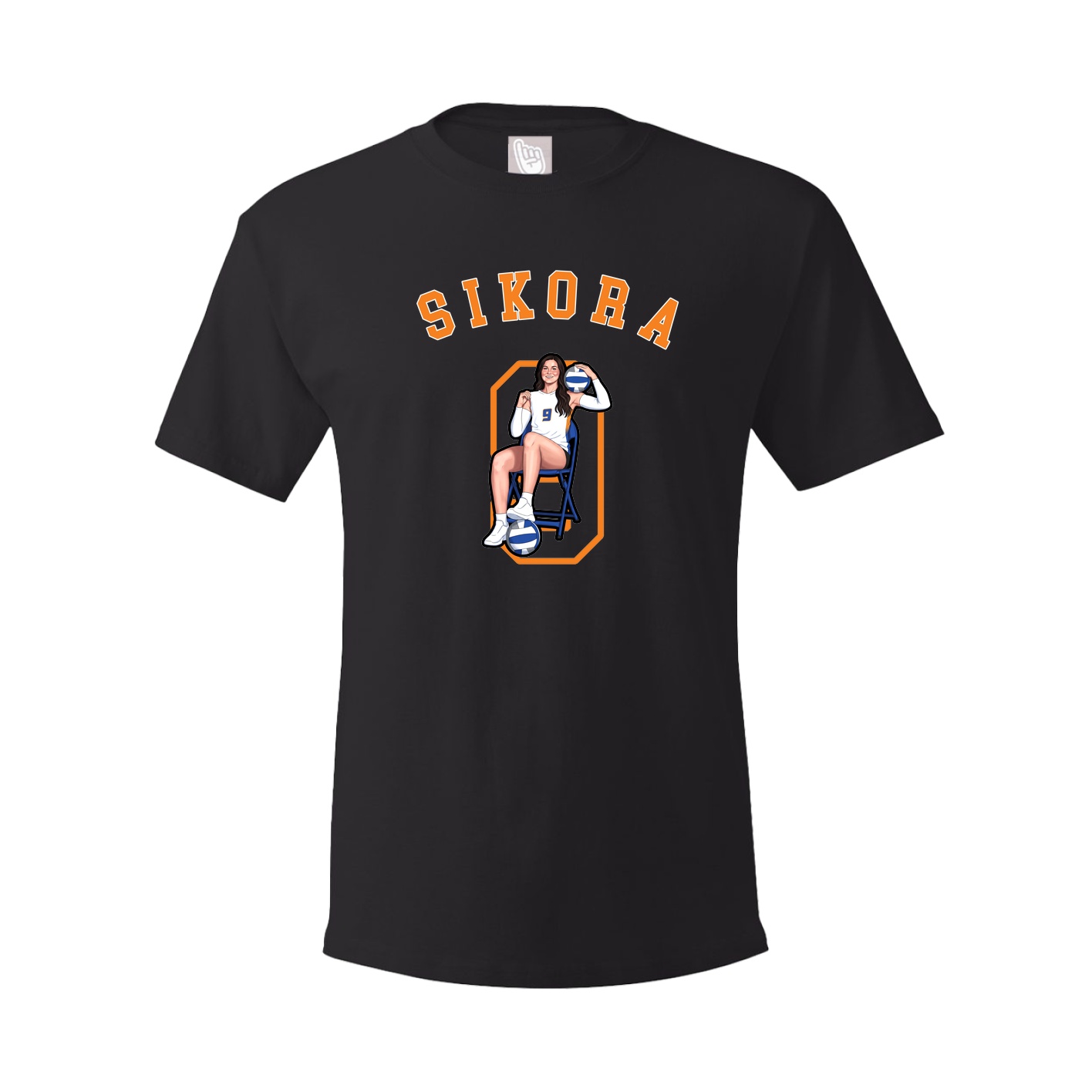 Youth Tee — Shirsey Arch in Black