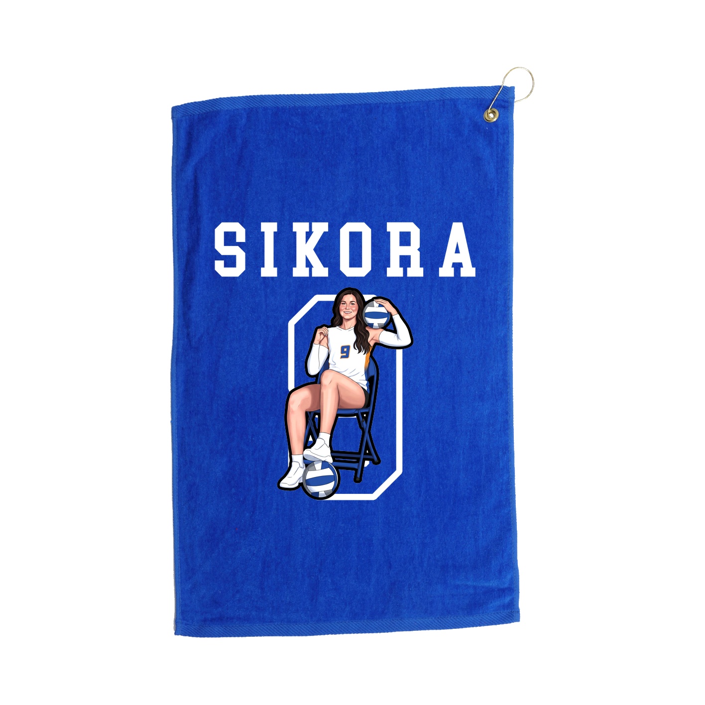 Golf Towel — Shirsey in Royal