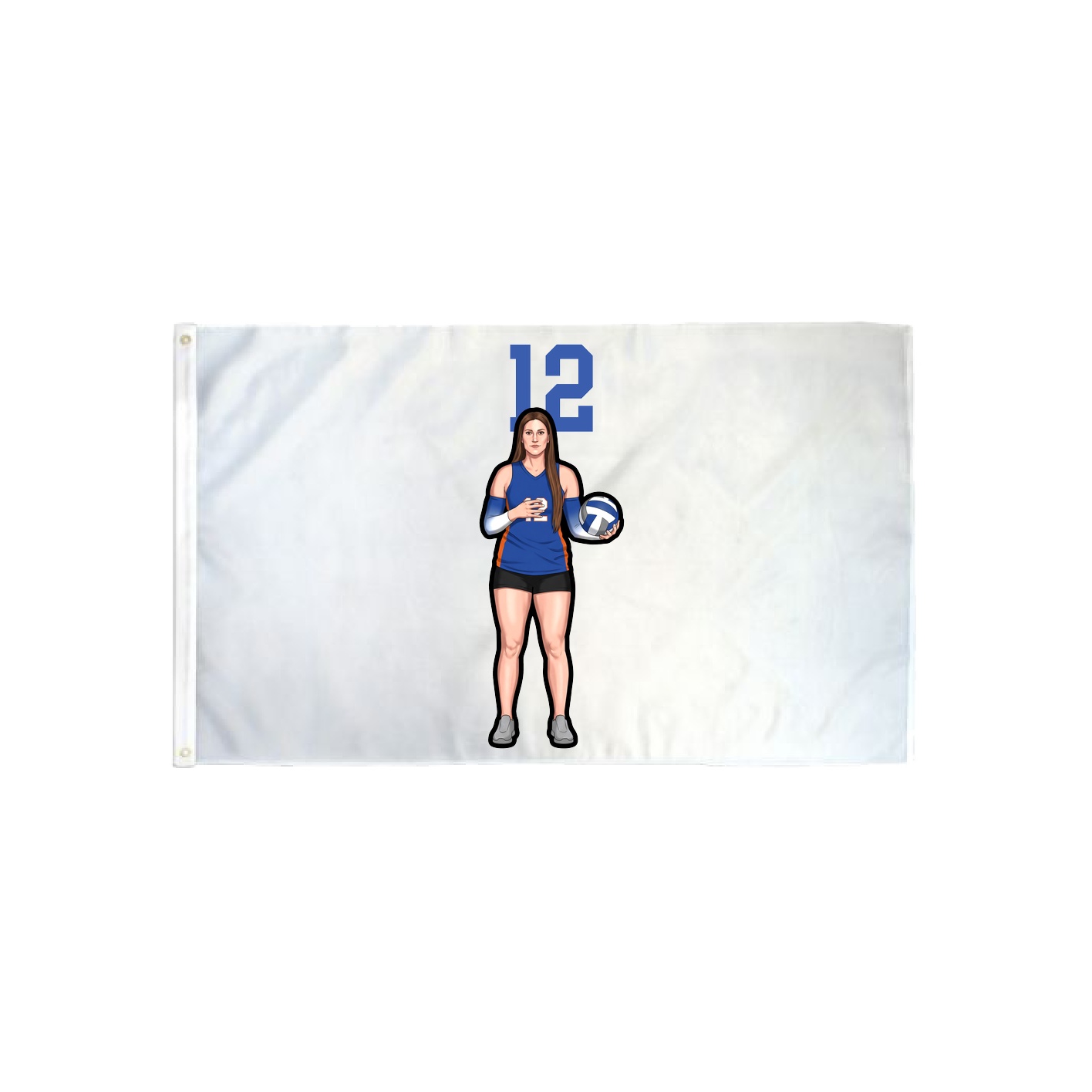 3x5 Flag — Number Top in Classic