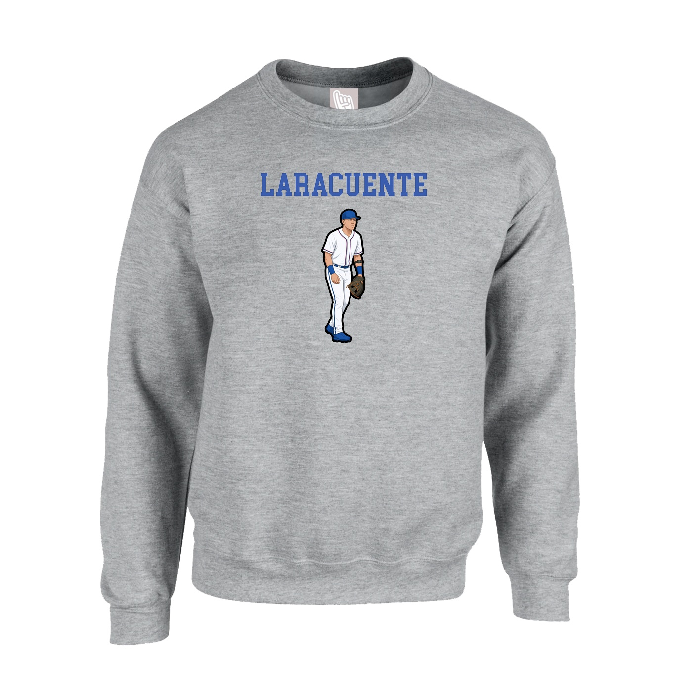 Fleece Crew — Shirsey in Grey