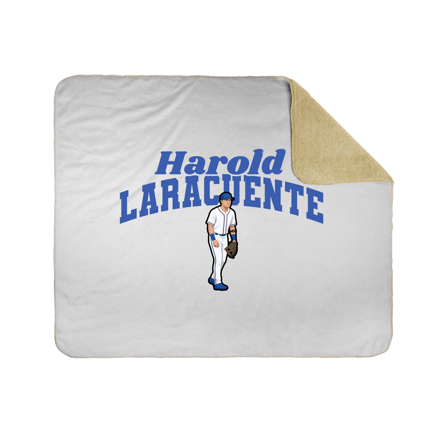 Throw Blanket — Signature Arch in White