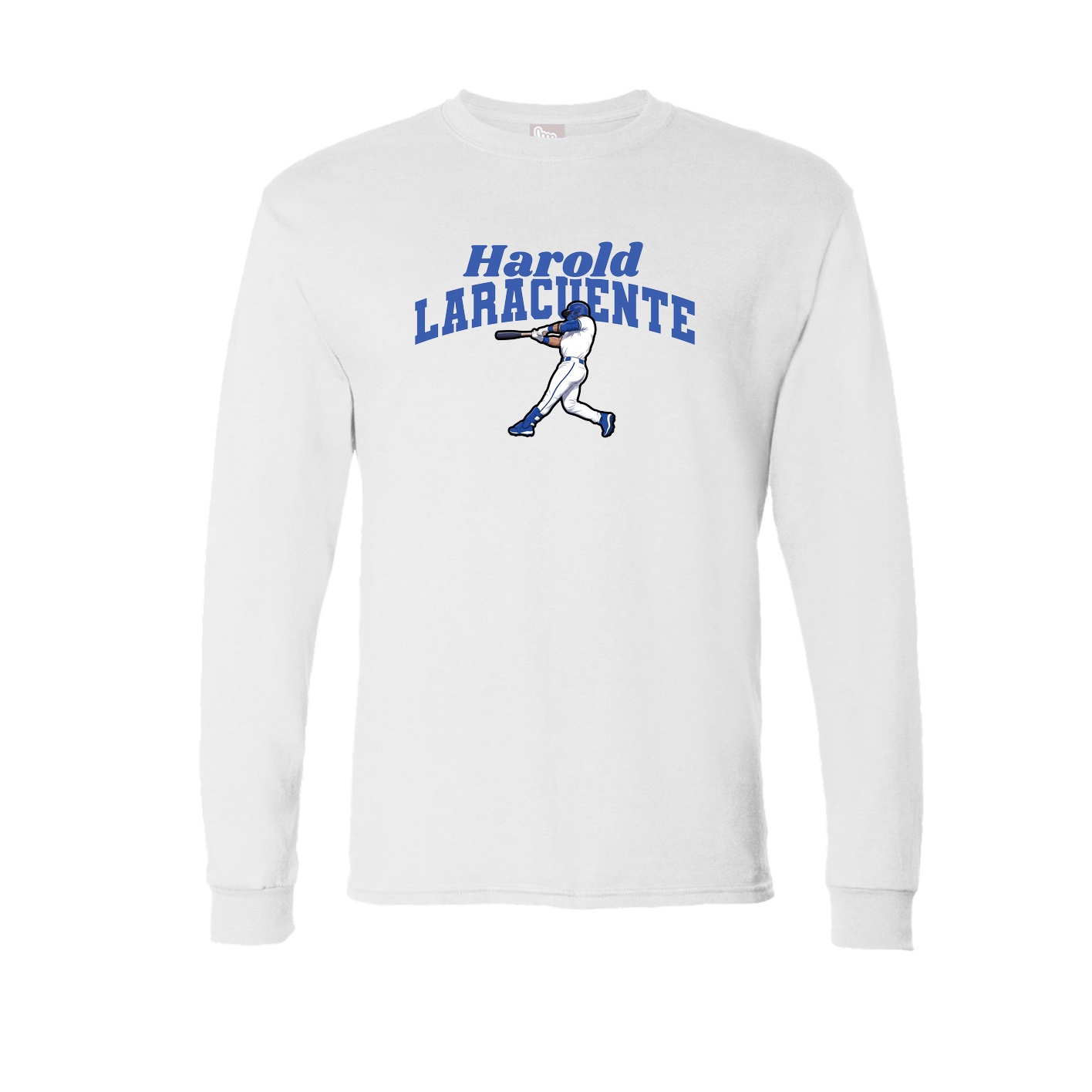 Long Sleeve Tee — Signature Arch in White