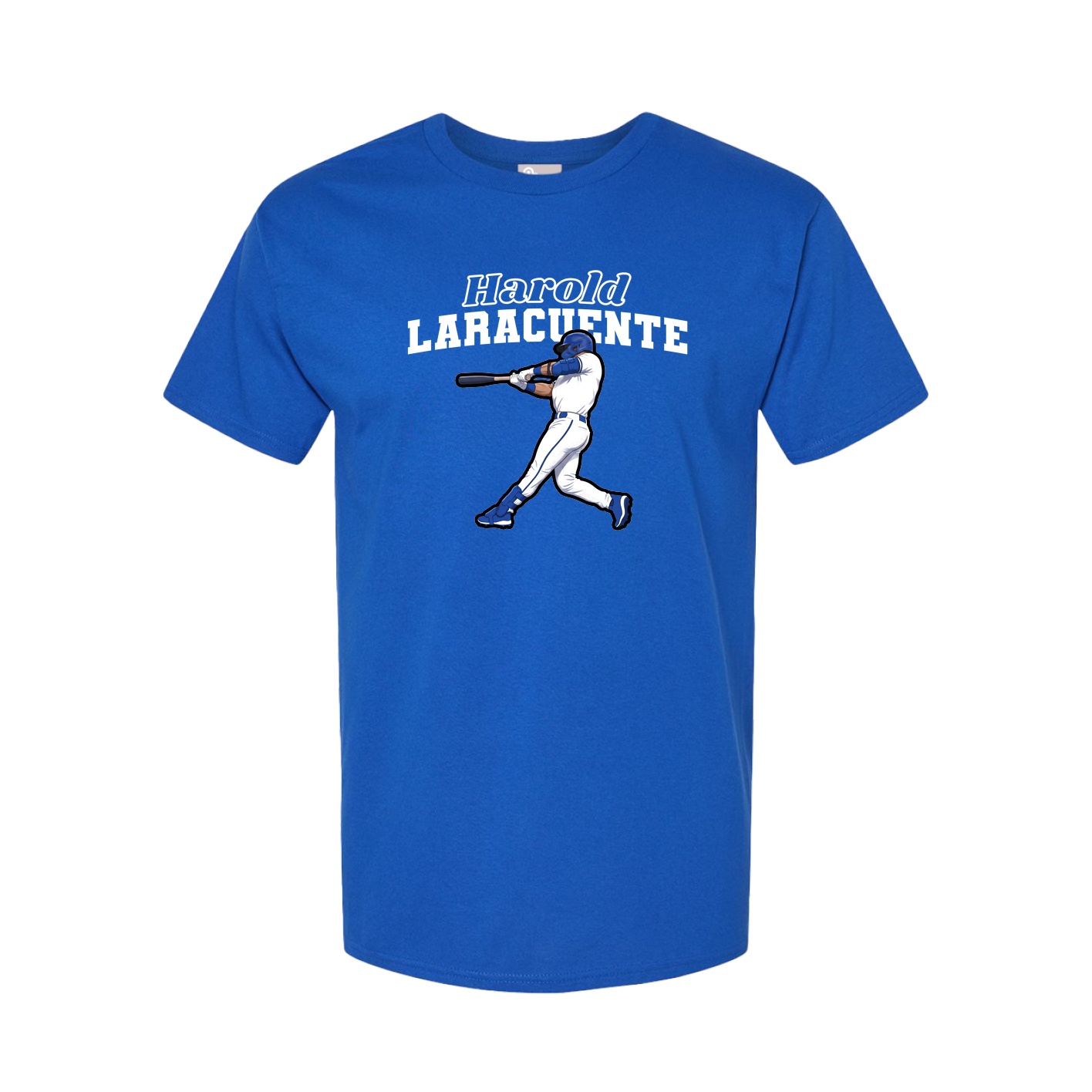 Youth Tee — Name Arch in Royal