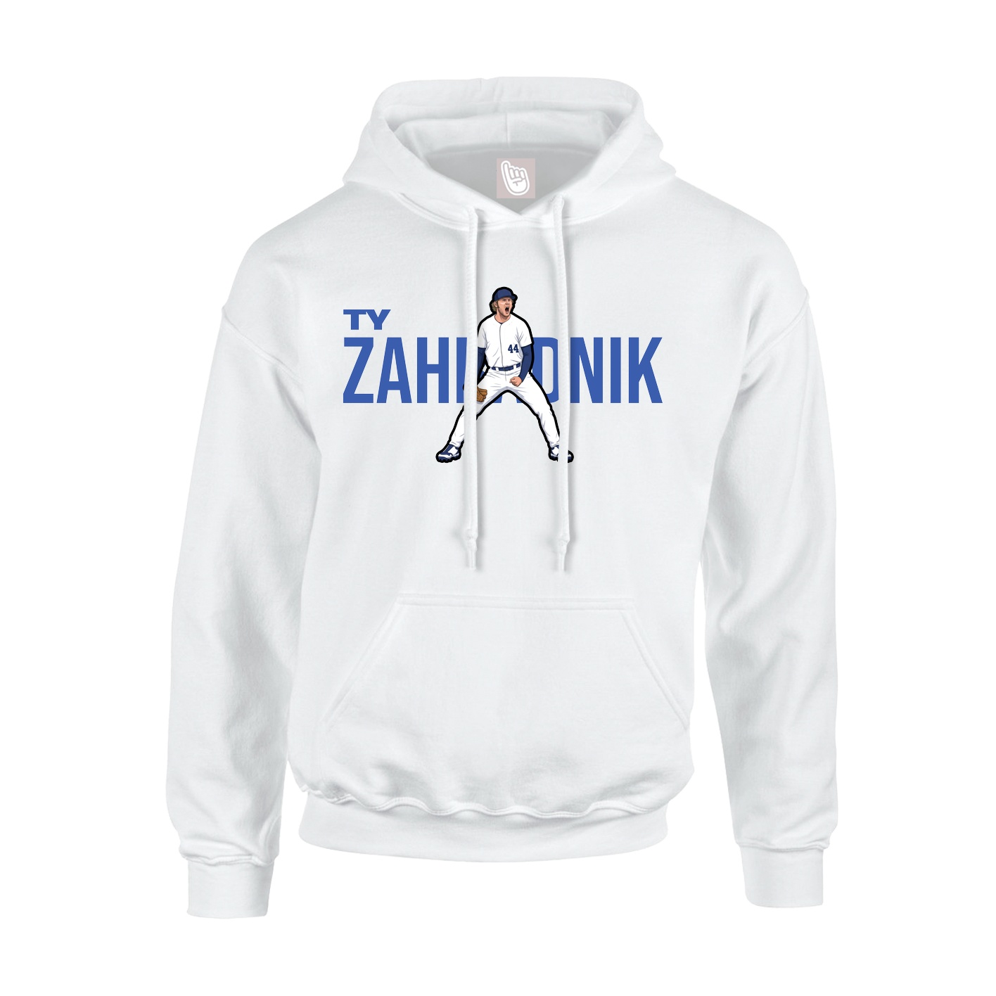 Hoodie — Player Name in White