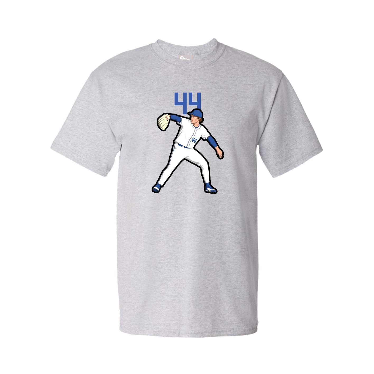 Tee — Number Top in Grey
