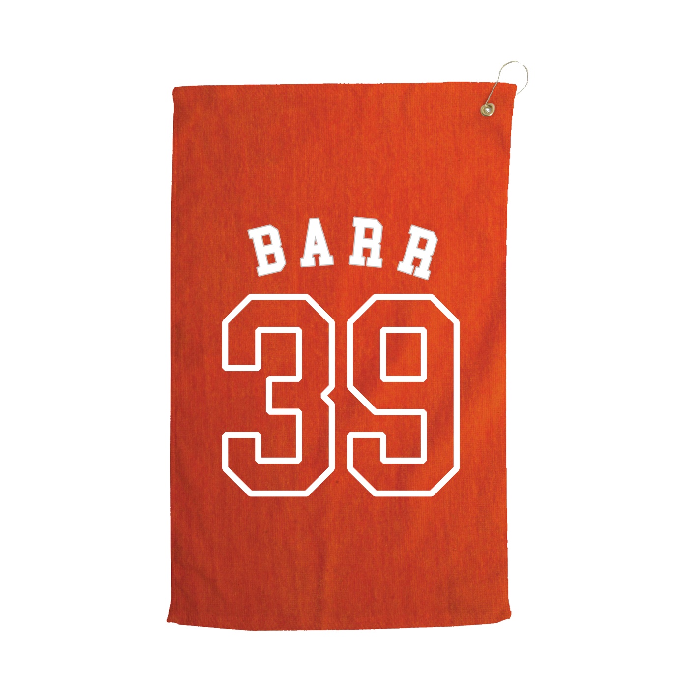 Golf Towel — Shirsey Arch in Orange