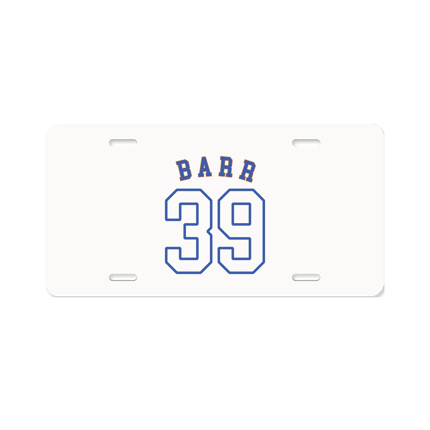 License Plate — Shirsey Arch in Classic