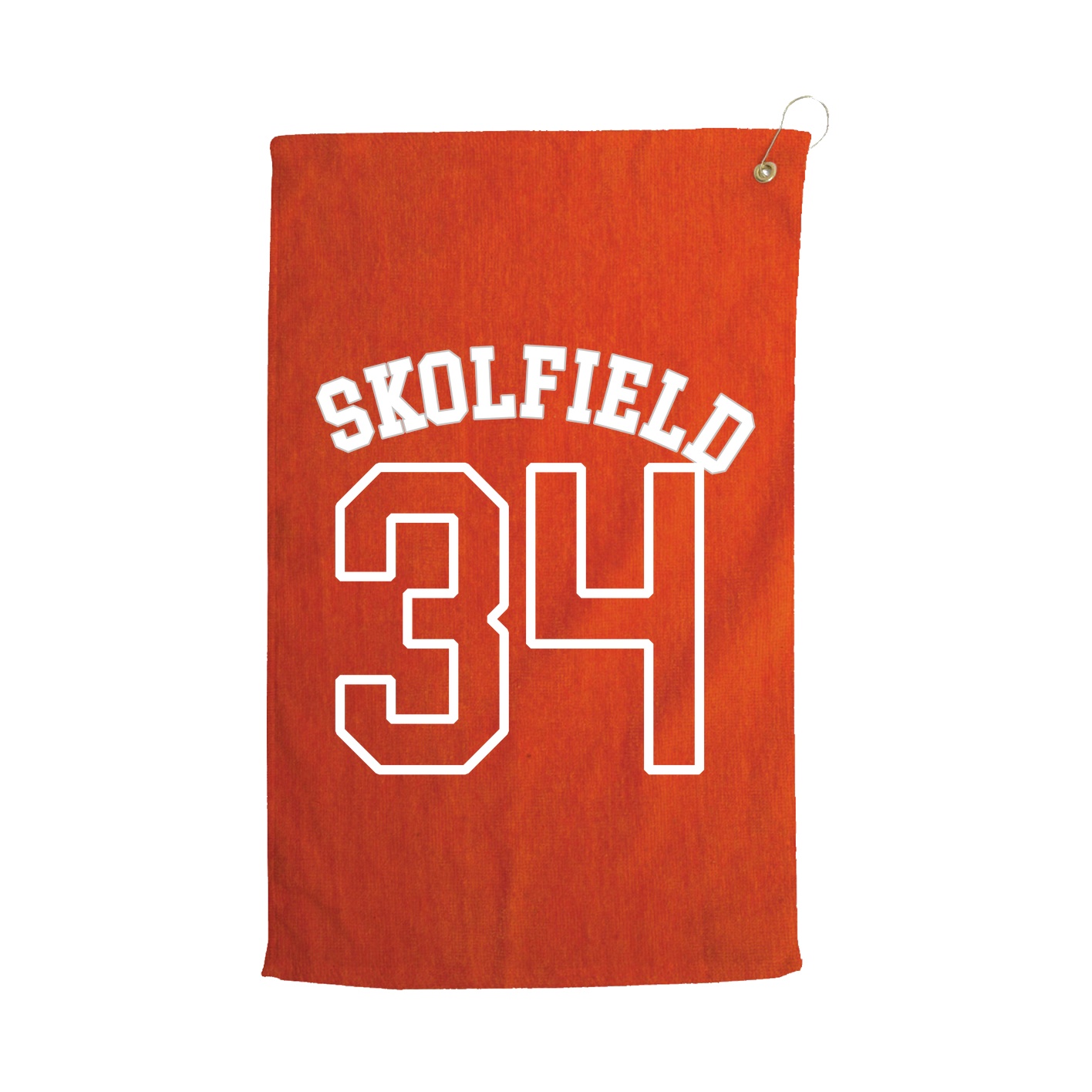 Golf Towel — Shirsey Arch in Orange