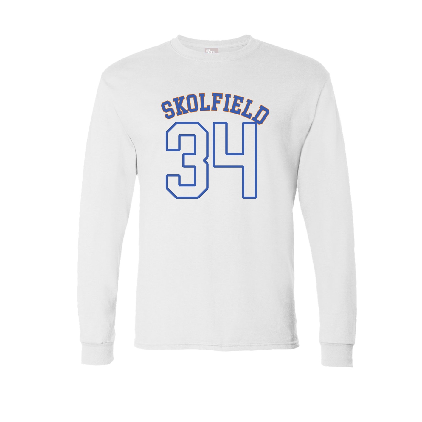 Long Sleeve Tee — Shirsey Arch in White