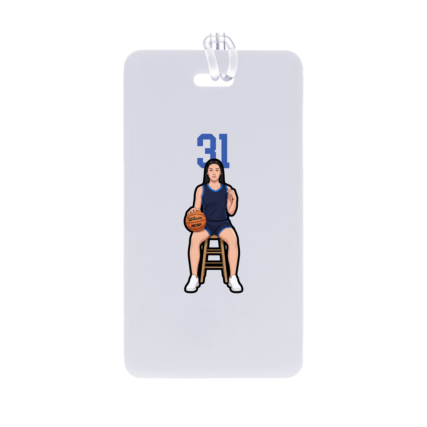 Bag Tag — Number Top in Classic
