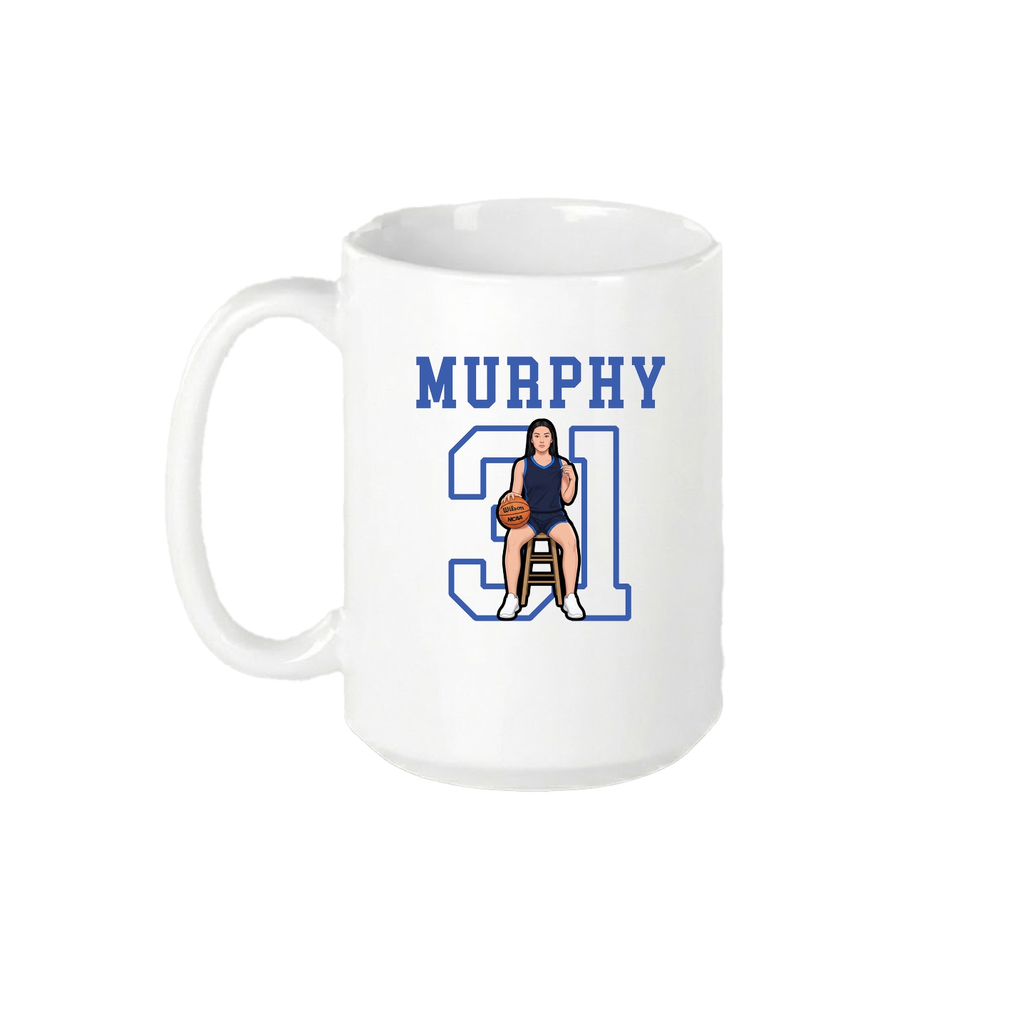 15oz Coffee Mug — Shirsey in White