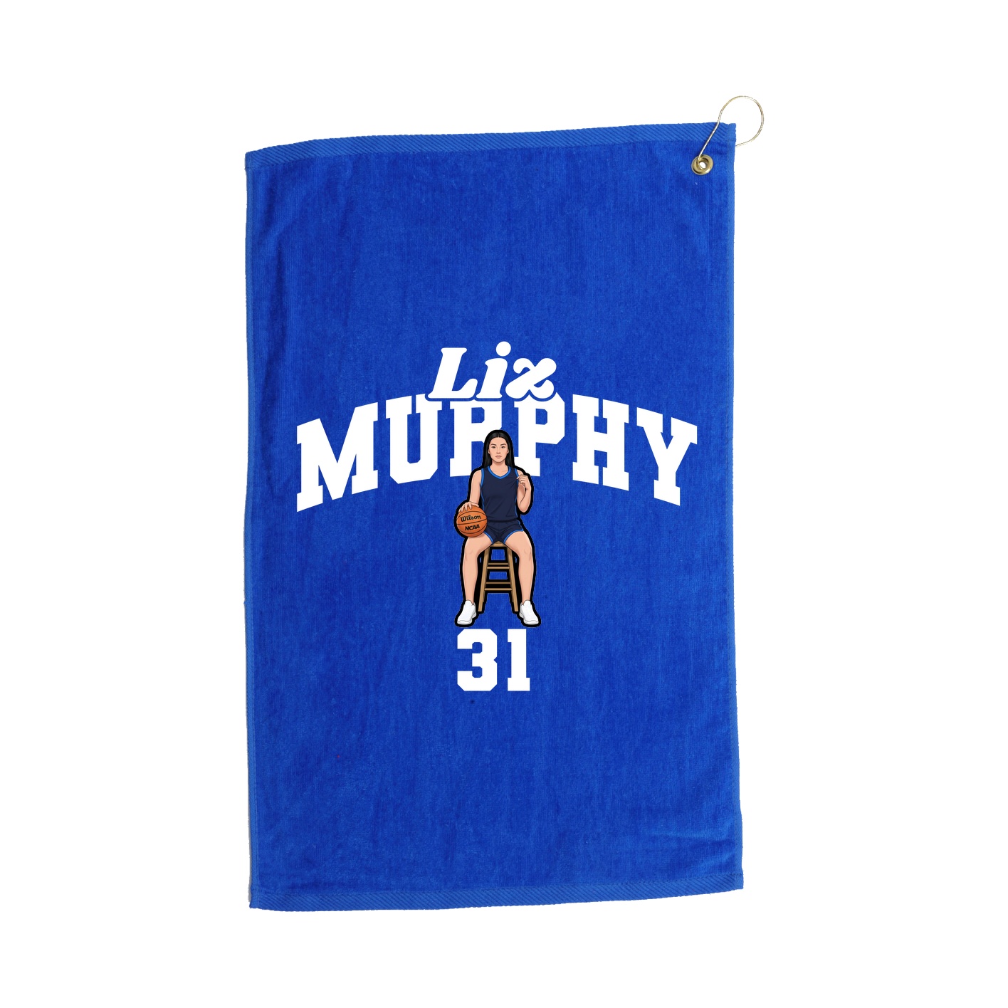Golf Towel — Signature Arch in Royal