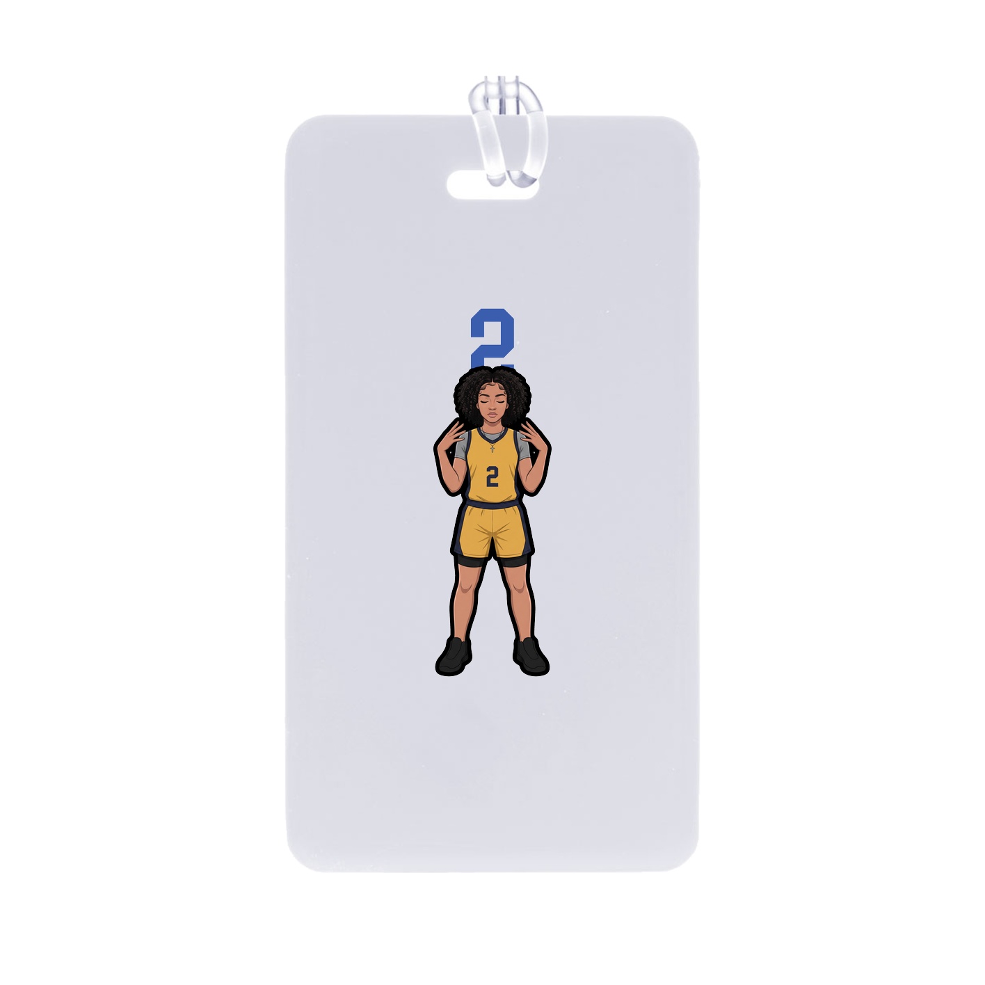 Bag Tag — Number Top in Classic
