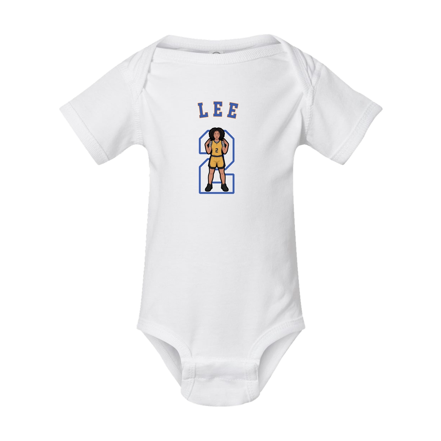 Baby Onesie — Shirsey Arch in White