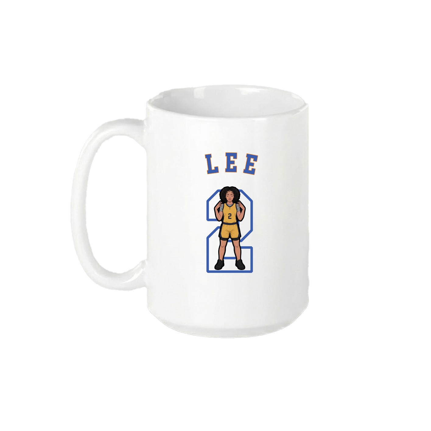 15oz Coffee Mug — Shirsey Arch in White