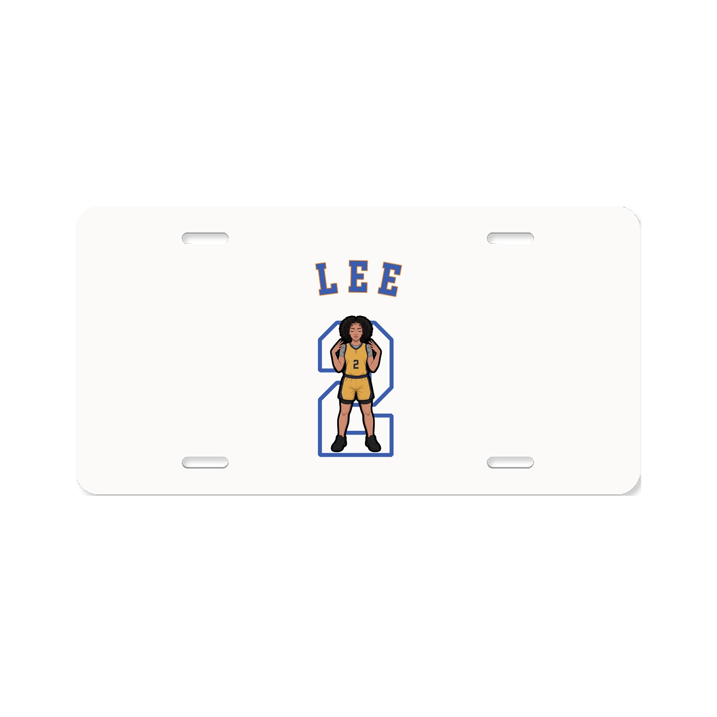 License Plate — Shirsey Arch in Classic