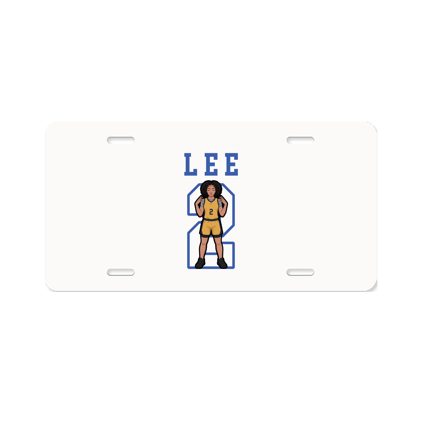 License Plate — Shirsey in Classic